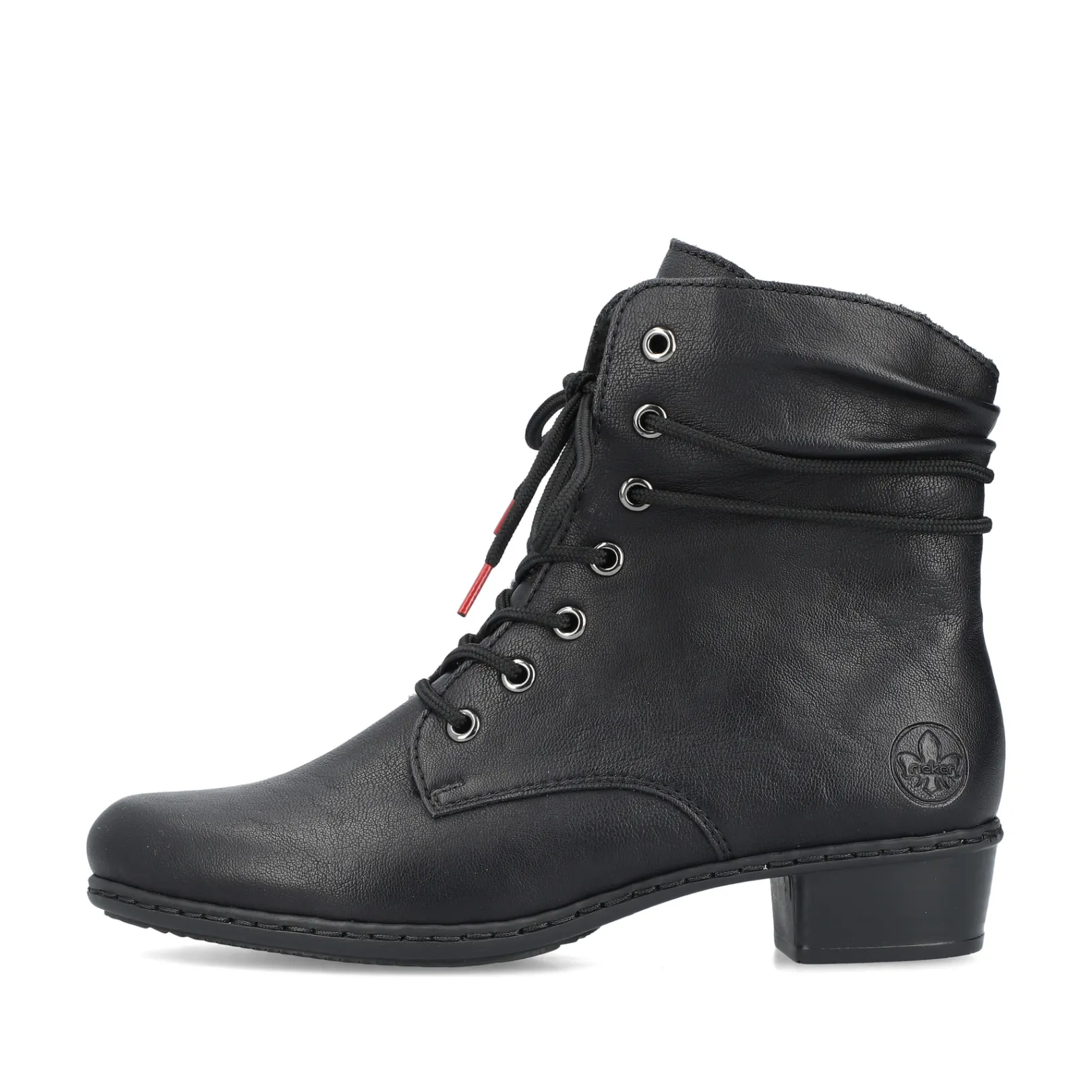 Rieker Stiefeletten & Boots<Damen Stiefeletten tief Schwarz