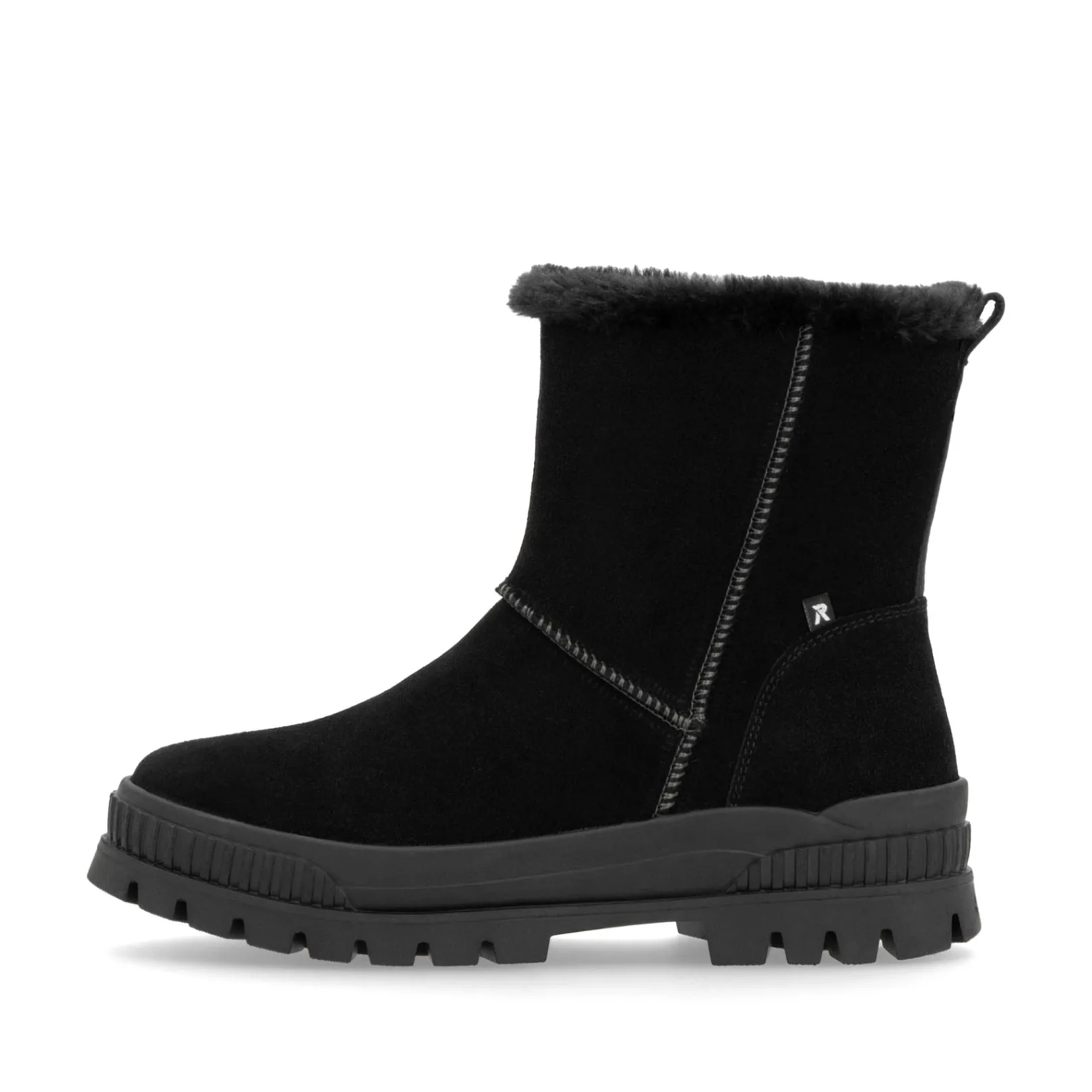 Rieker Stiefeletten & Boots<Damen Stiefeletten tief Schwarz