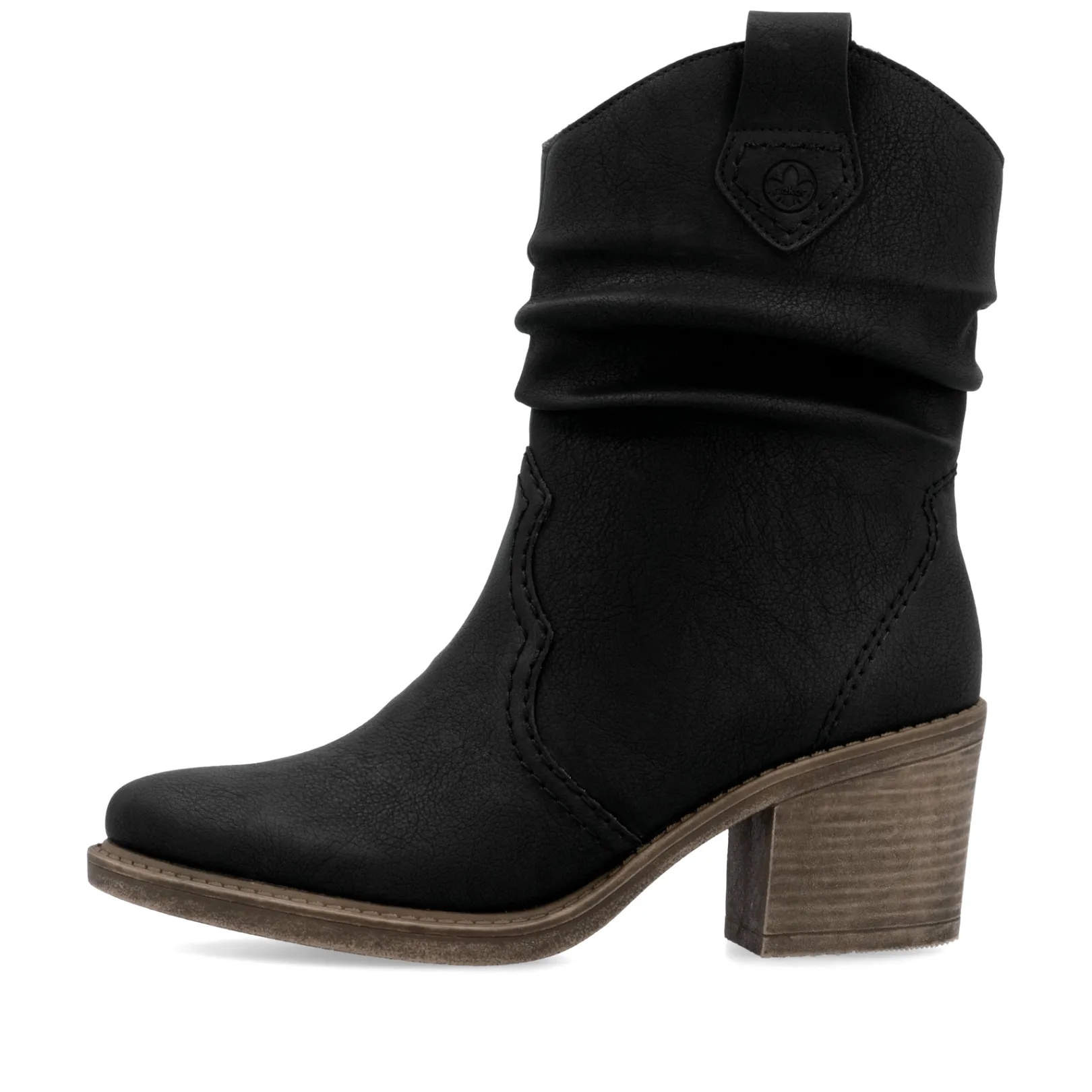 Rieker Stiefeletten & Boots<Damen Stiefeletten tief Schwarz