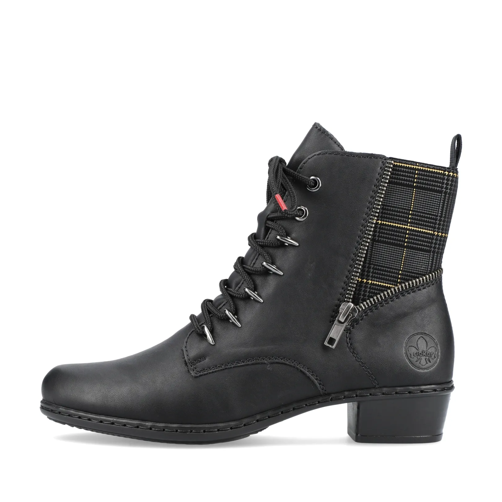 Rieker Stiefeletten & Boots<Damen Stiefeletten tief Schwarz