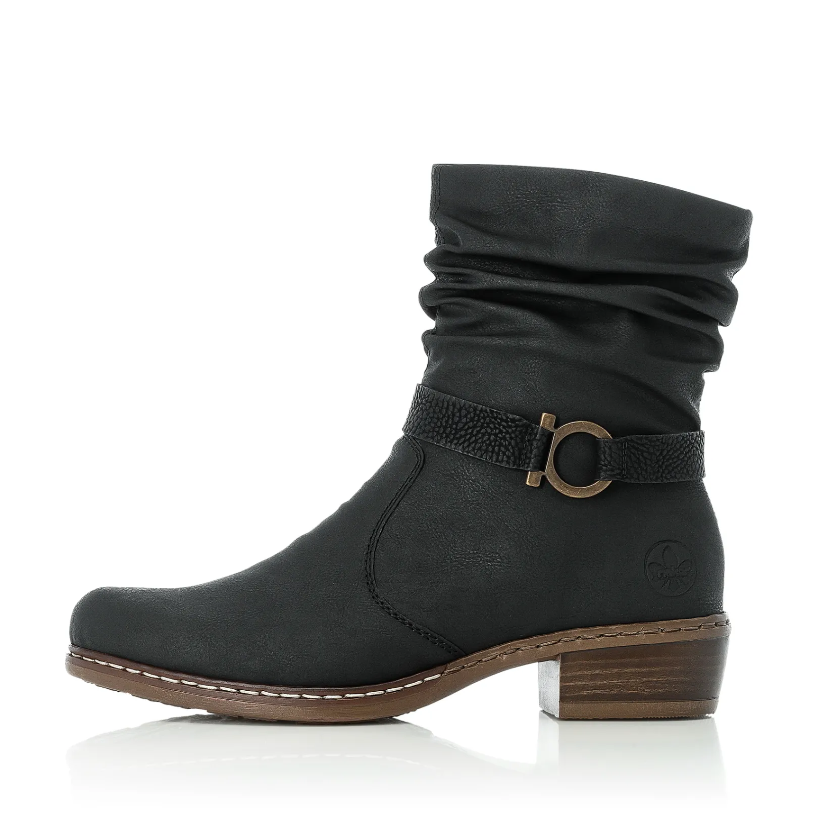 Rieker Stiefeletten & Boots<Damen Stiefeletten tief Schwarz