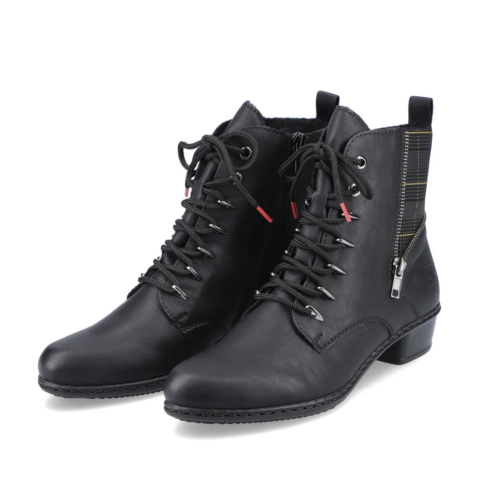 Rieker Stiefeletten & Boots<Damen Stiefeletten tief Schwarz