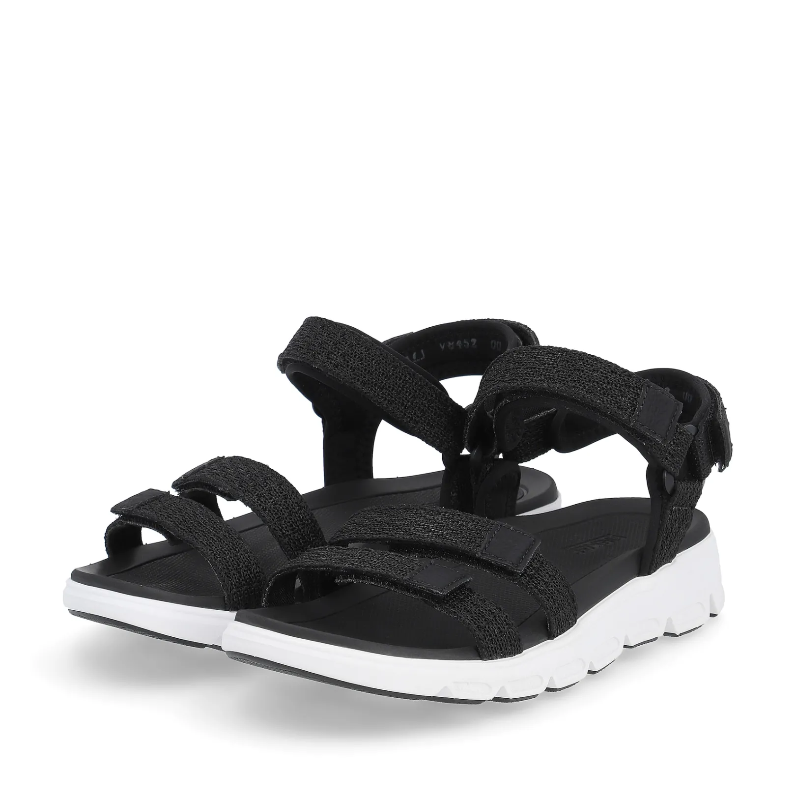 Rieker Sandalen & Sandaletten<Damen Trekkingsandalen deep black Schwarz