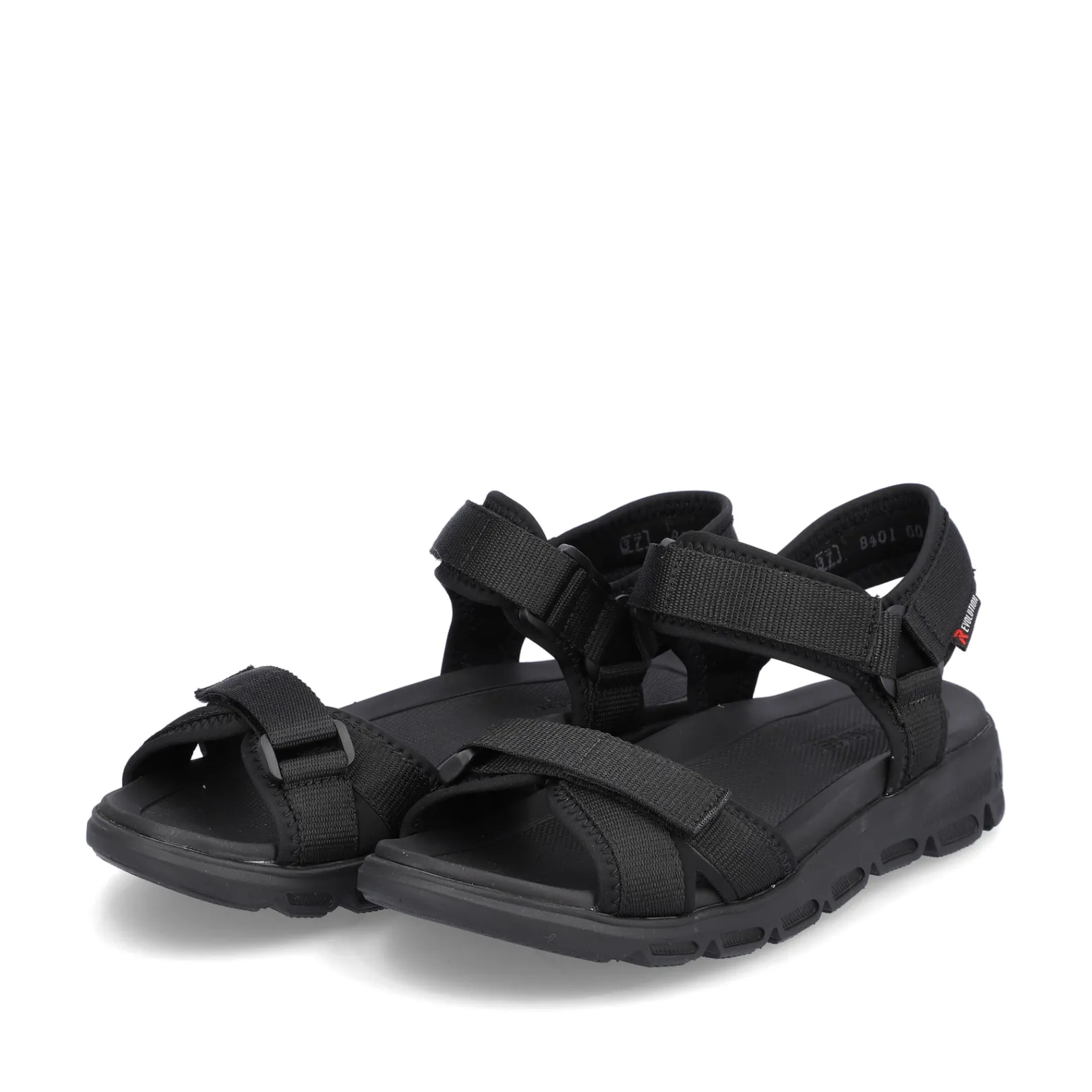 Rieker Sandalen & Sandaletten<Damen Trekkingsandalen deep black Schwarz