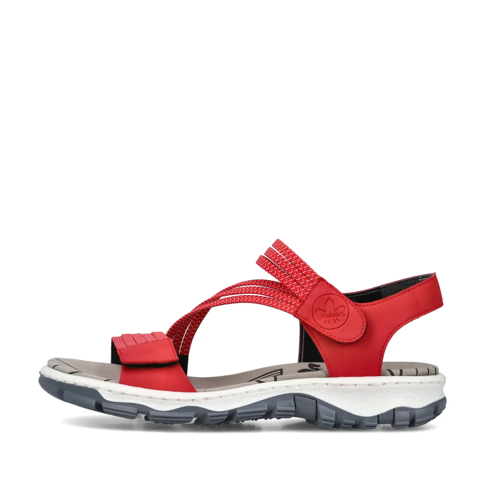 Rieker Sandalen & Sandaletten<Damen Trekkingsandalen kirsch Rot