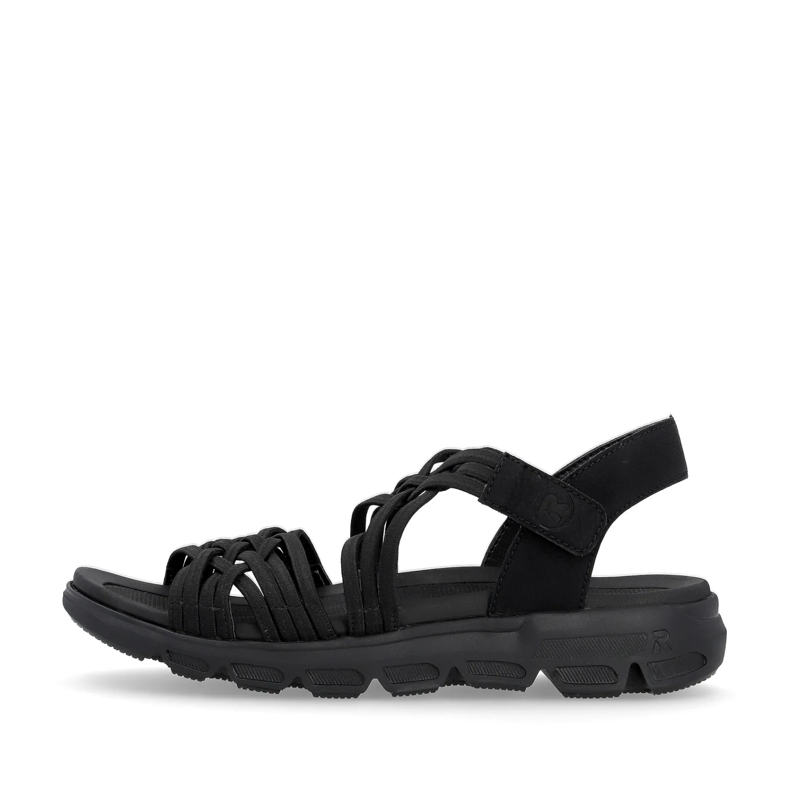 Rieker Sandalen & Sandaletten<Damen Trekkingsandalen midnight black Schwarz