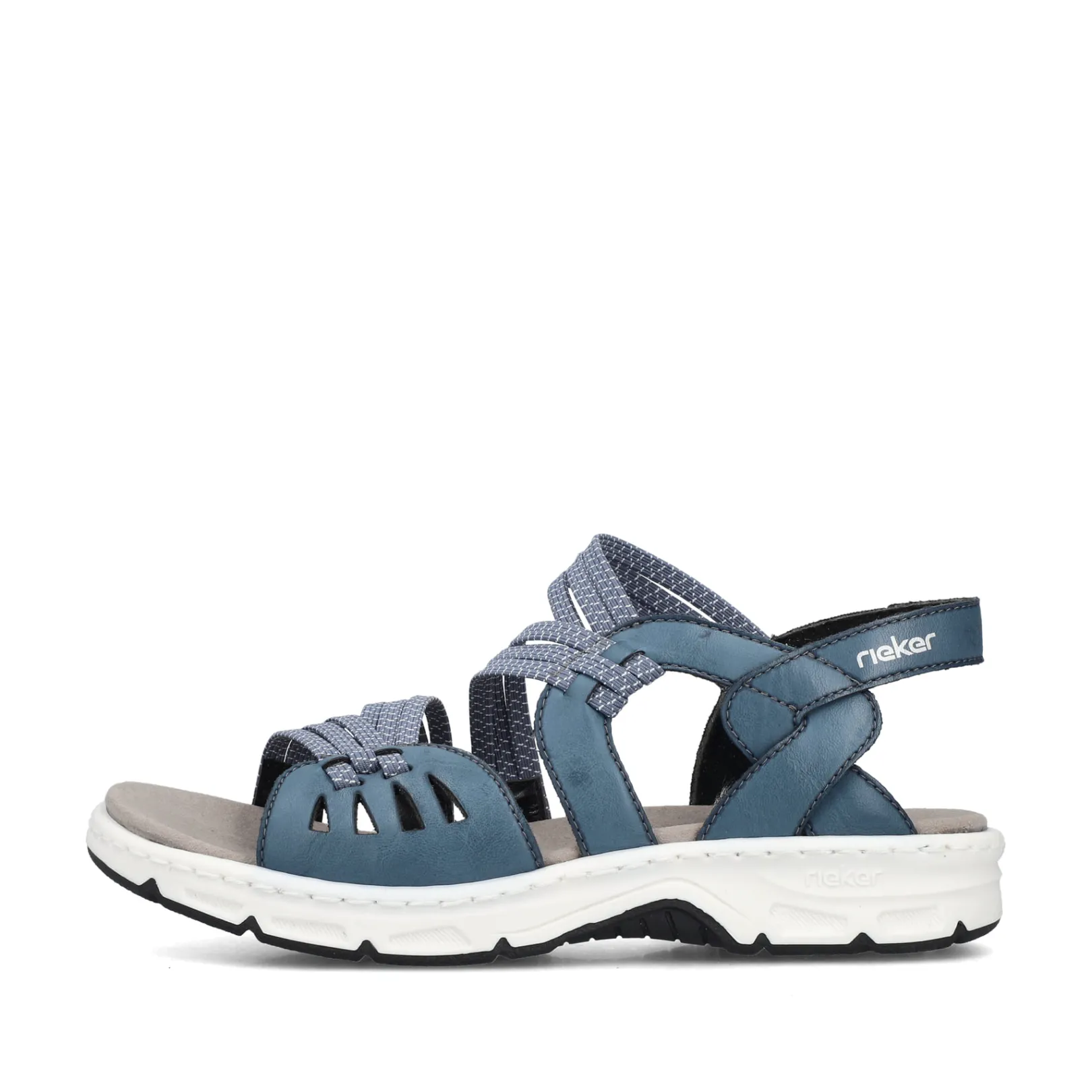 Rieker Sandalen & Sandaletten<Damen Trekkingsandalen schiefer Blau