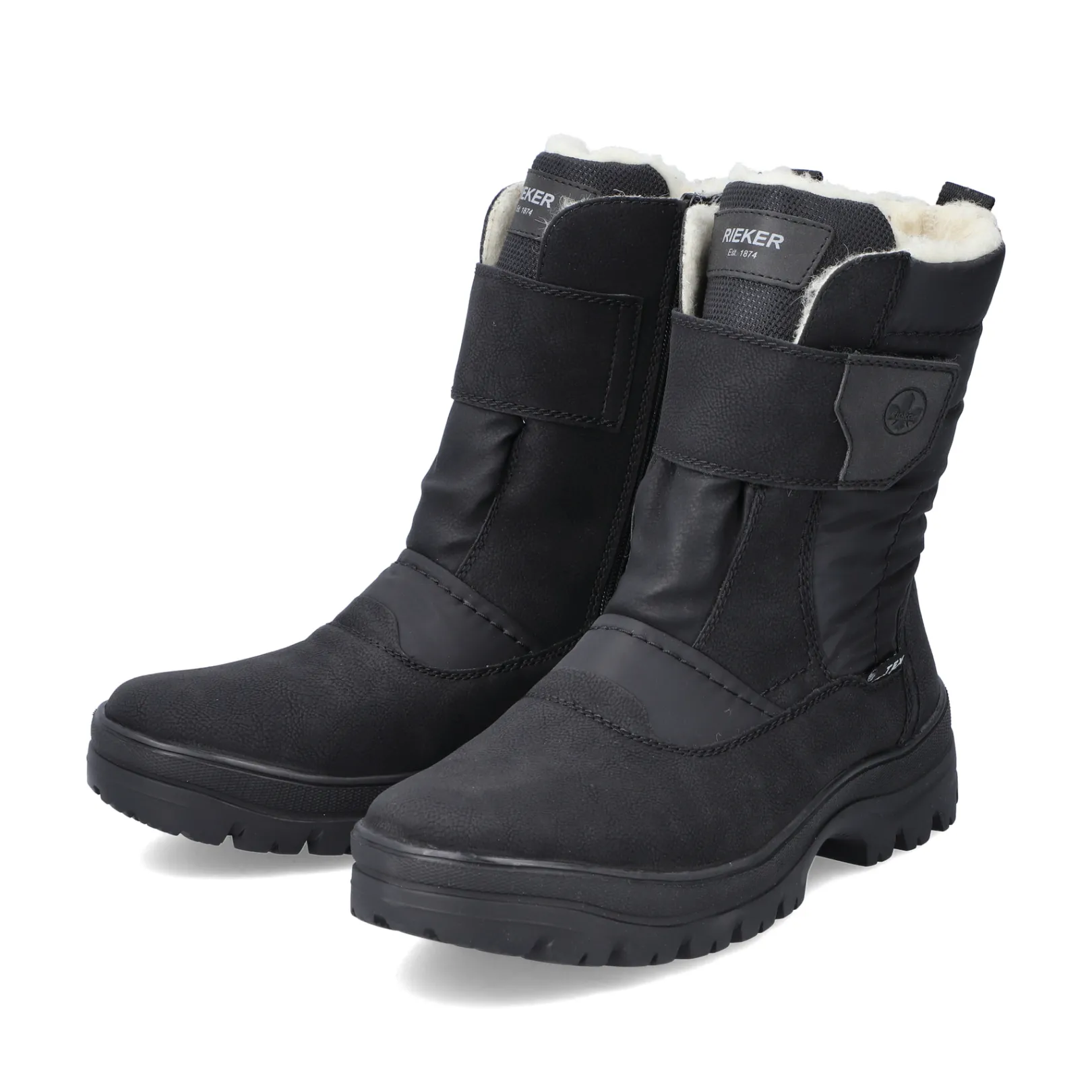 Rieker Boots<Herren Kurzstiefel asphalt Schwarz