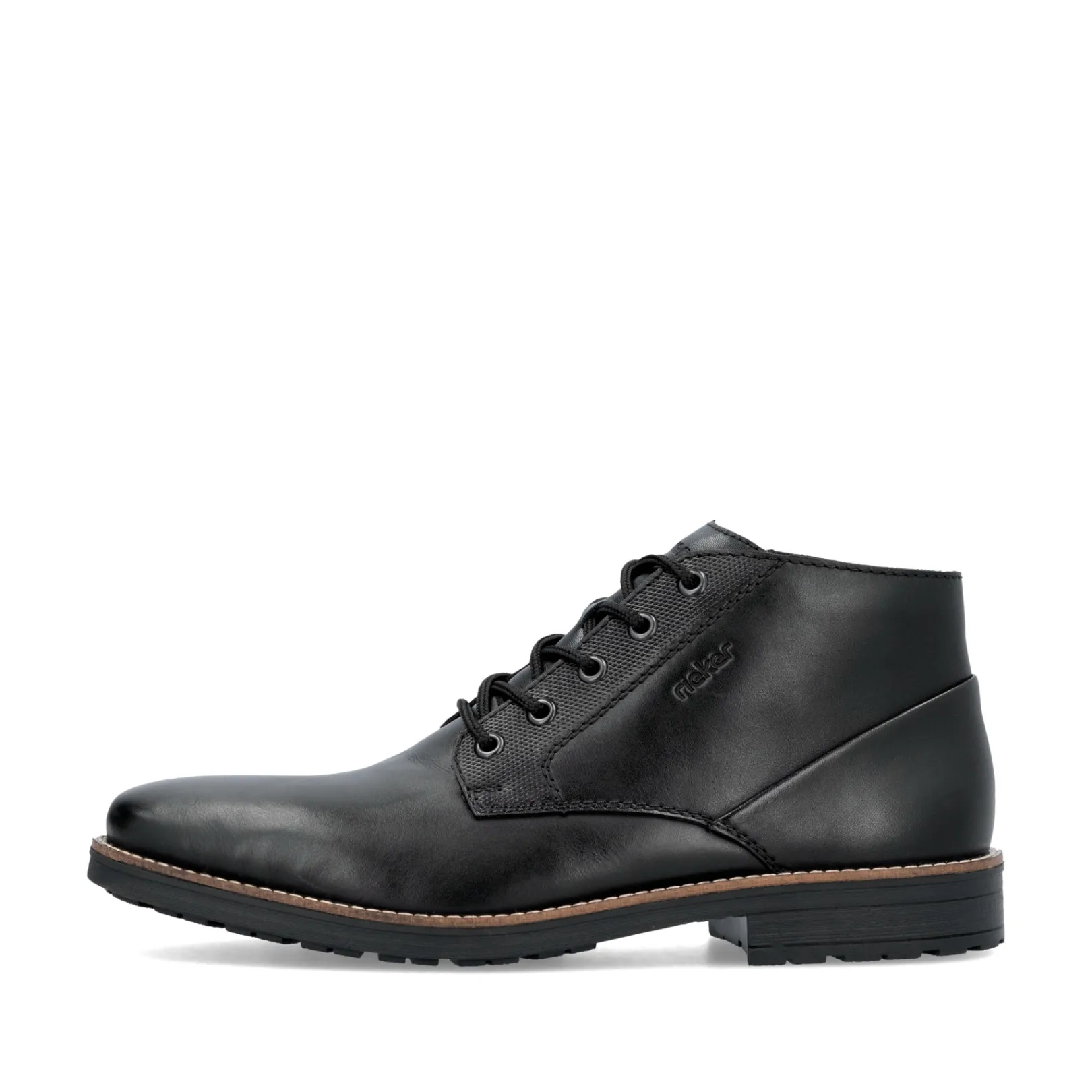 Rieker Boots<Herren Kurzstiefel carbon Schwarz