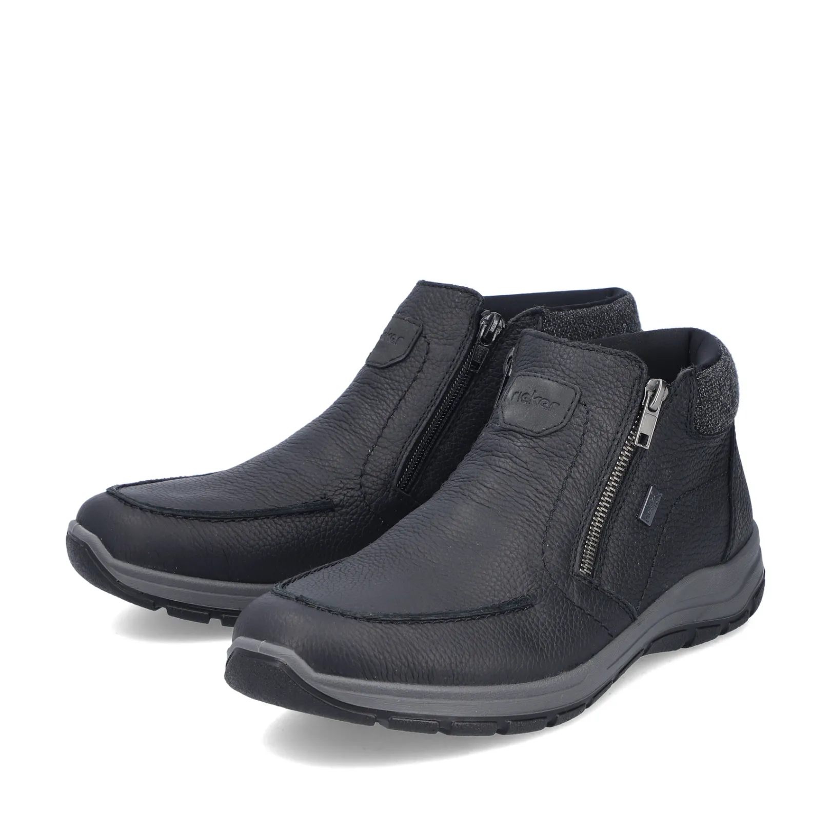 Rieker Boots<Herren Kurzstiefel carbon Schwarz