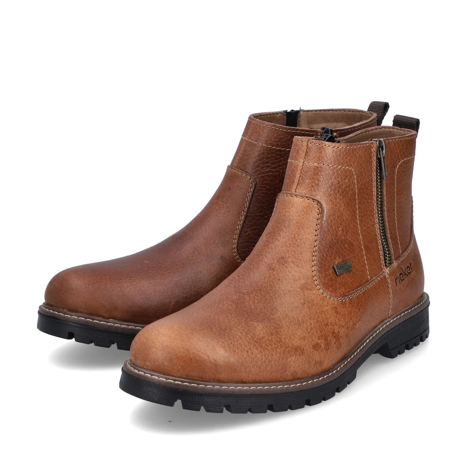 Rieker Boots<Herren Kurzstiefel kastanien Braun