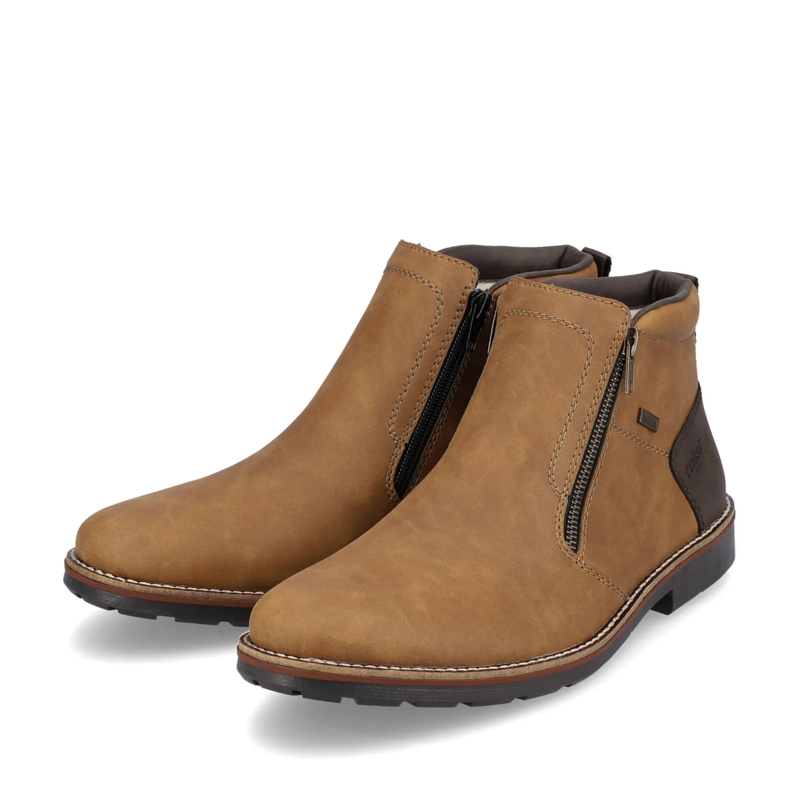 Rieker Boots<Herren Kurzstiefel nougat Braun