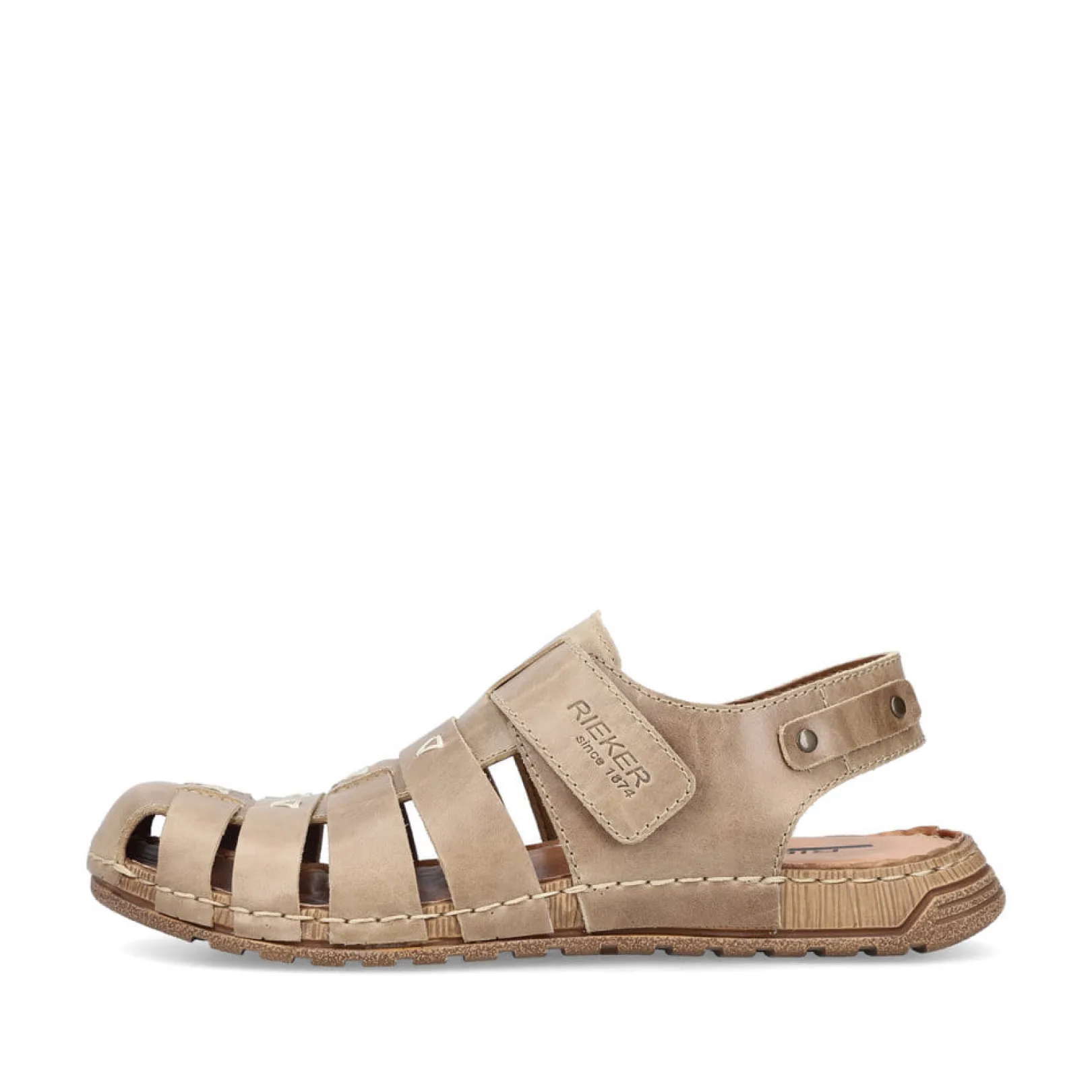 Rieker Sandalen<Herren Sandalen nuss Braun