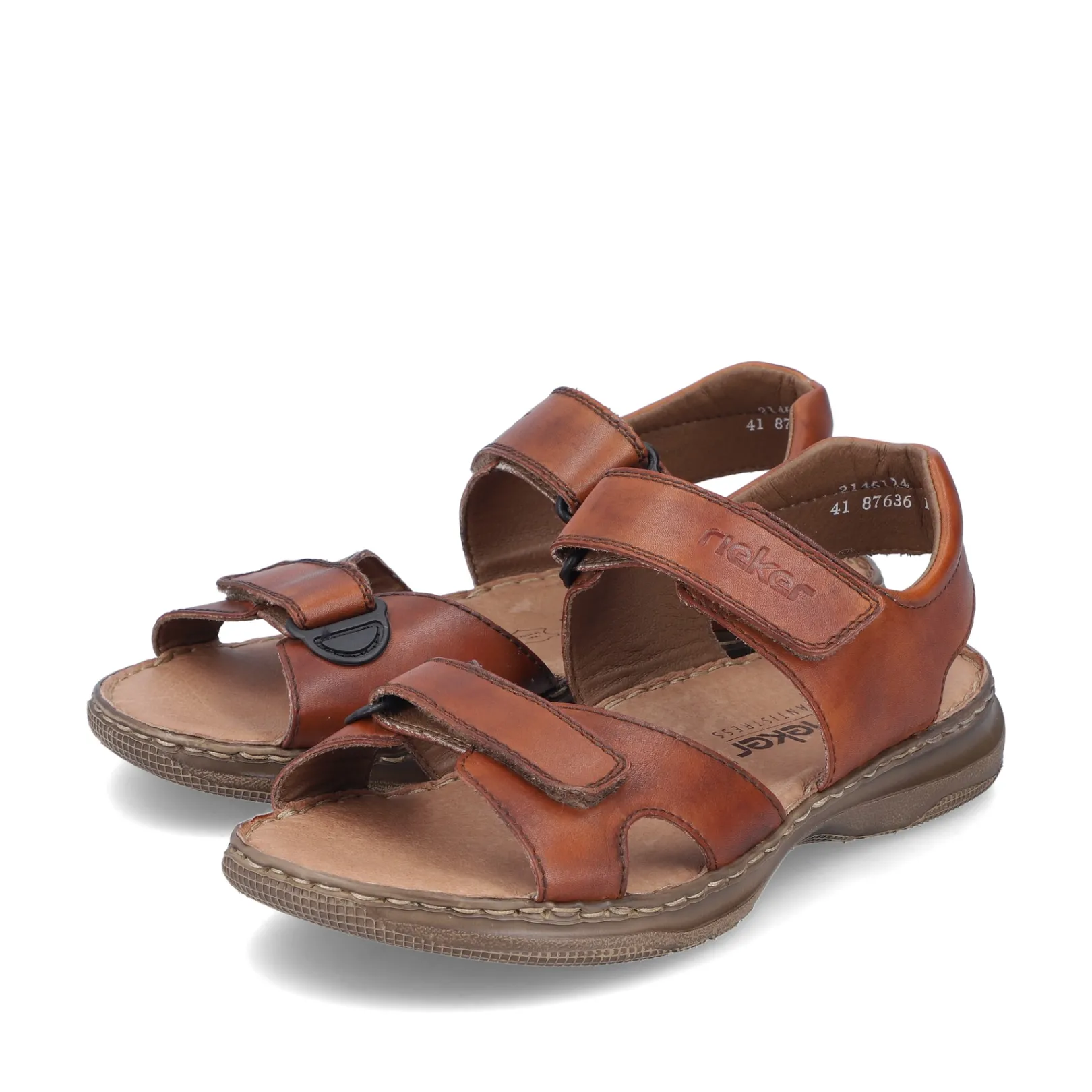 Rieker Sandalen<Herren Sandalen nuss Braun