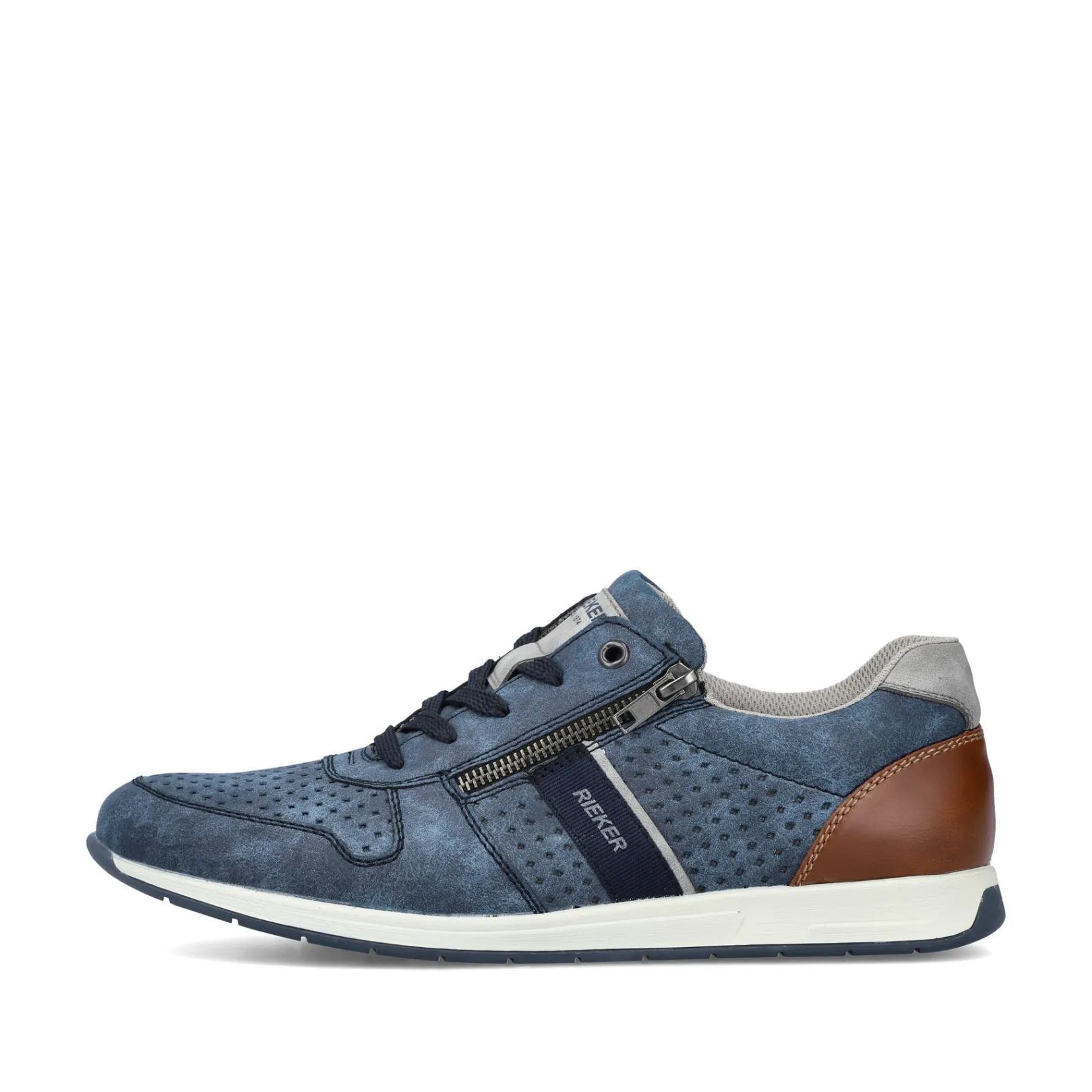 Rieker Halbschuhe & Slipper<Herren Schnürschuhe himmel Blau