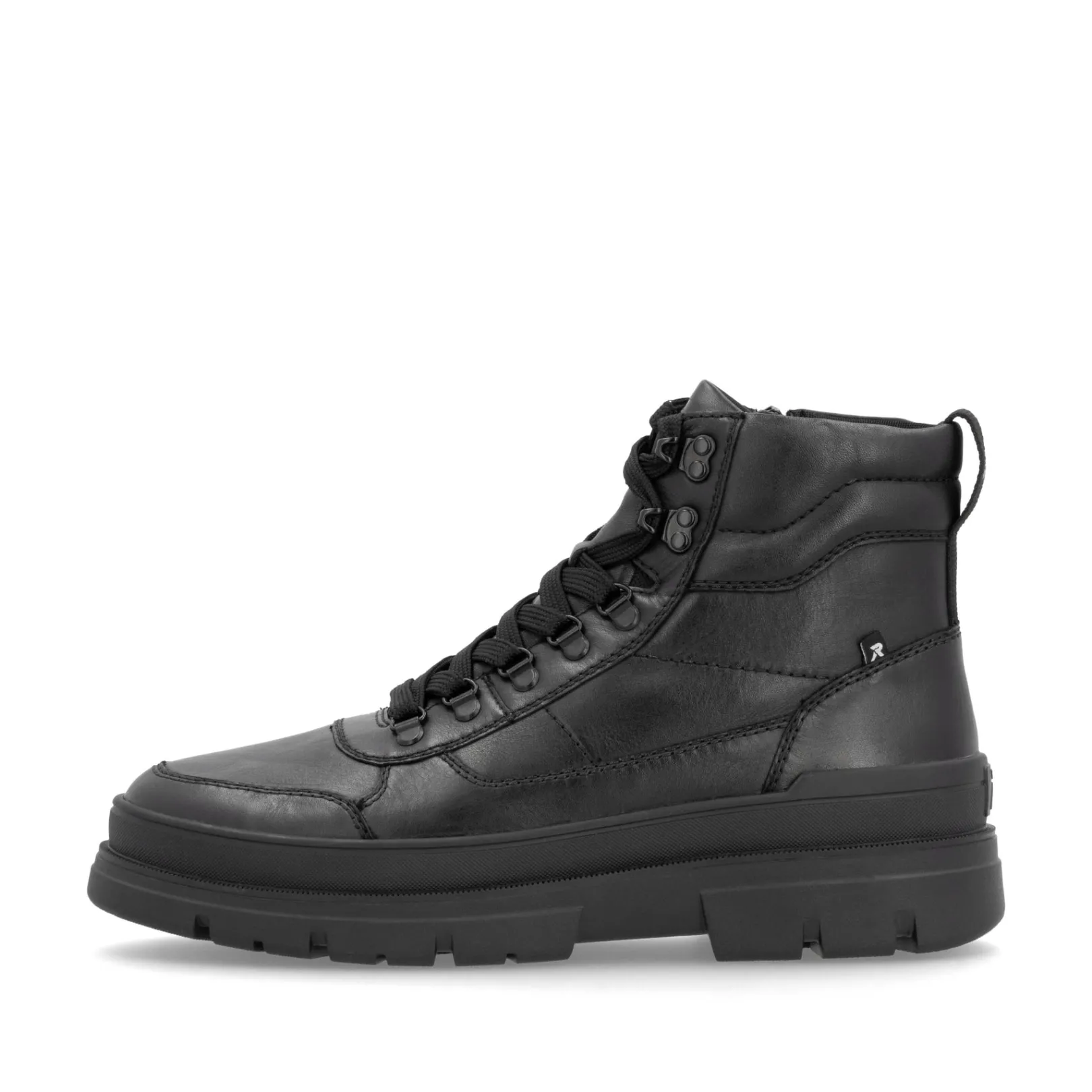 Rieker Boots<Herren Schnürstiefel carbon Schwarz