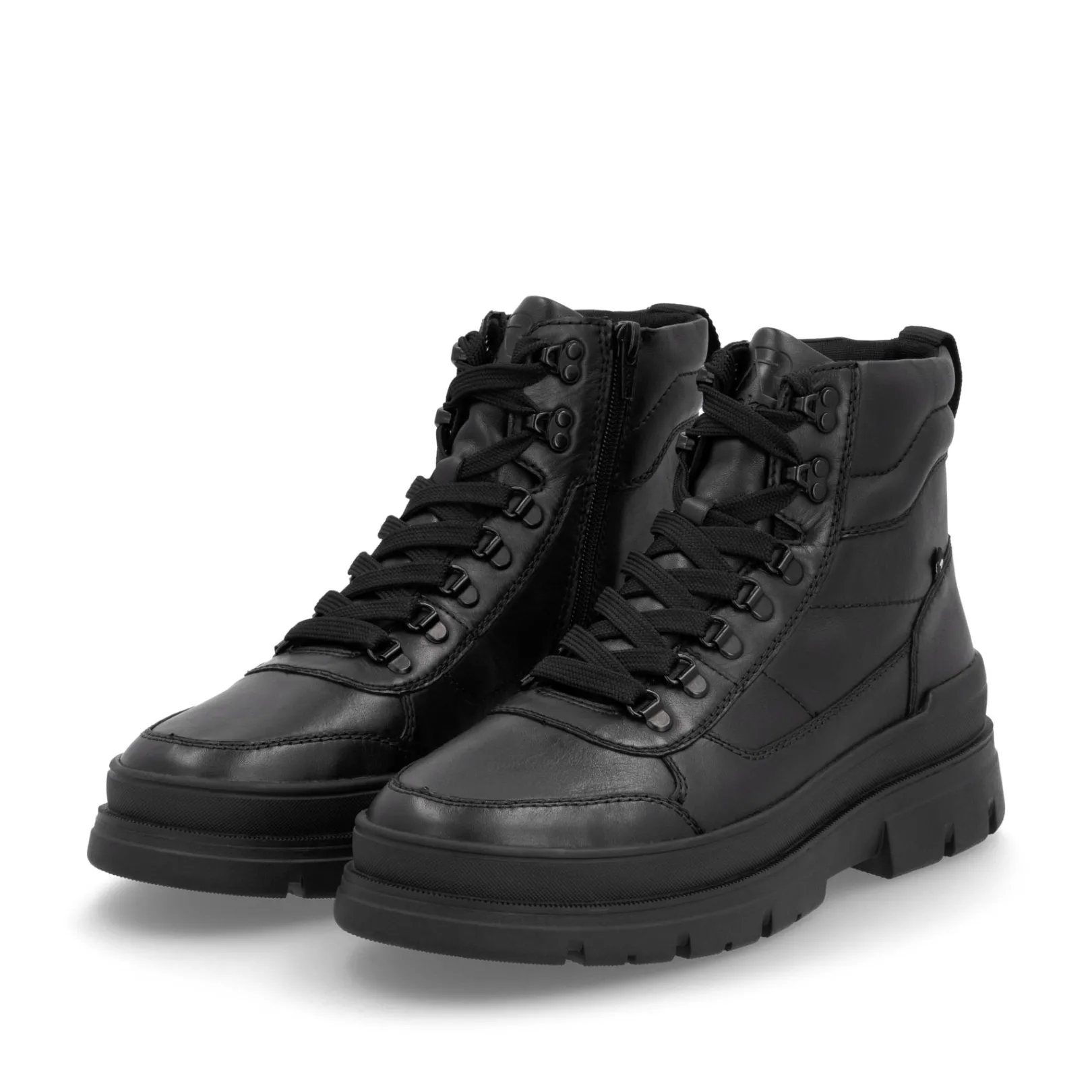 Rieker Boots<Herren Schnürstiefel carbon Schwarz