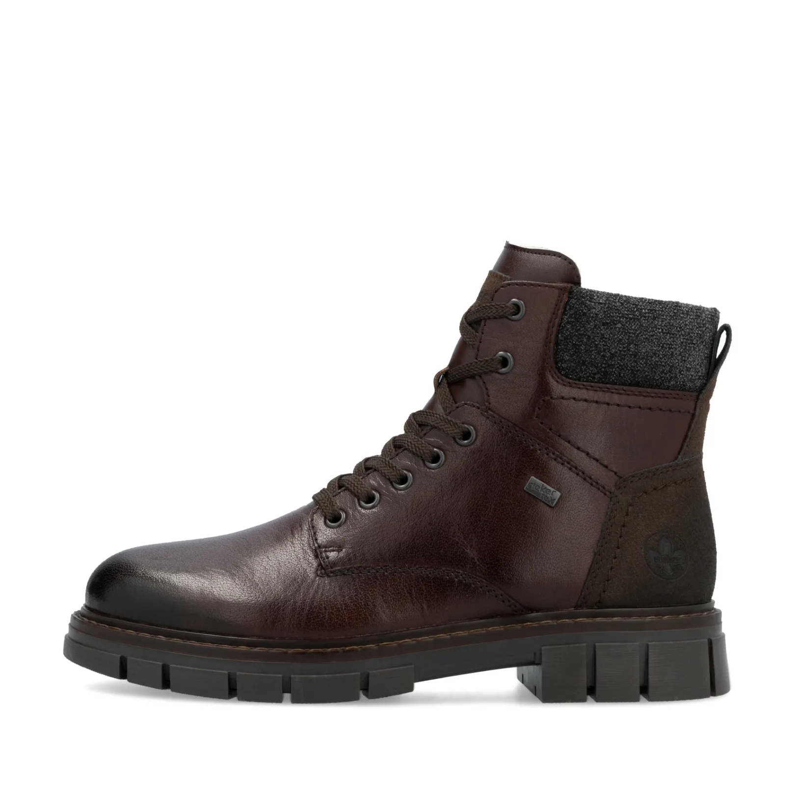 Rieker Boots<Herren Schnürstiefel dunkel Braun