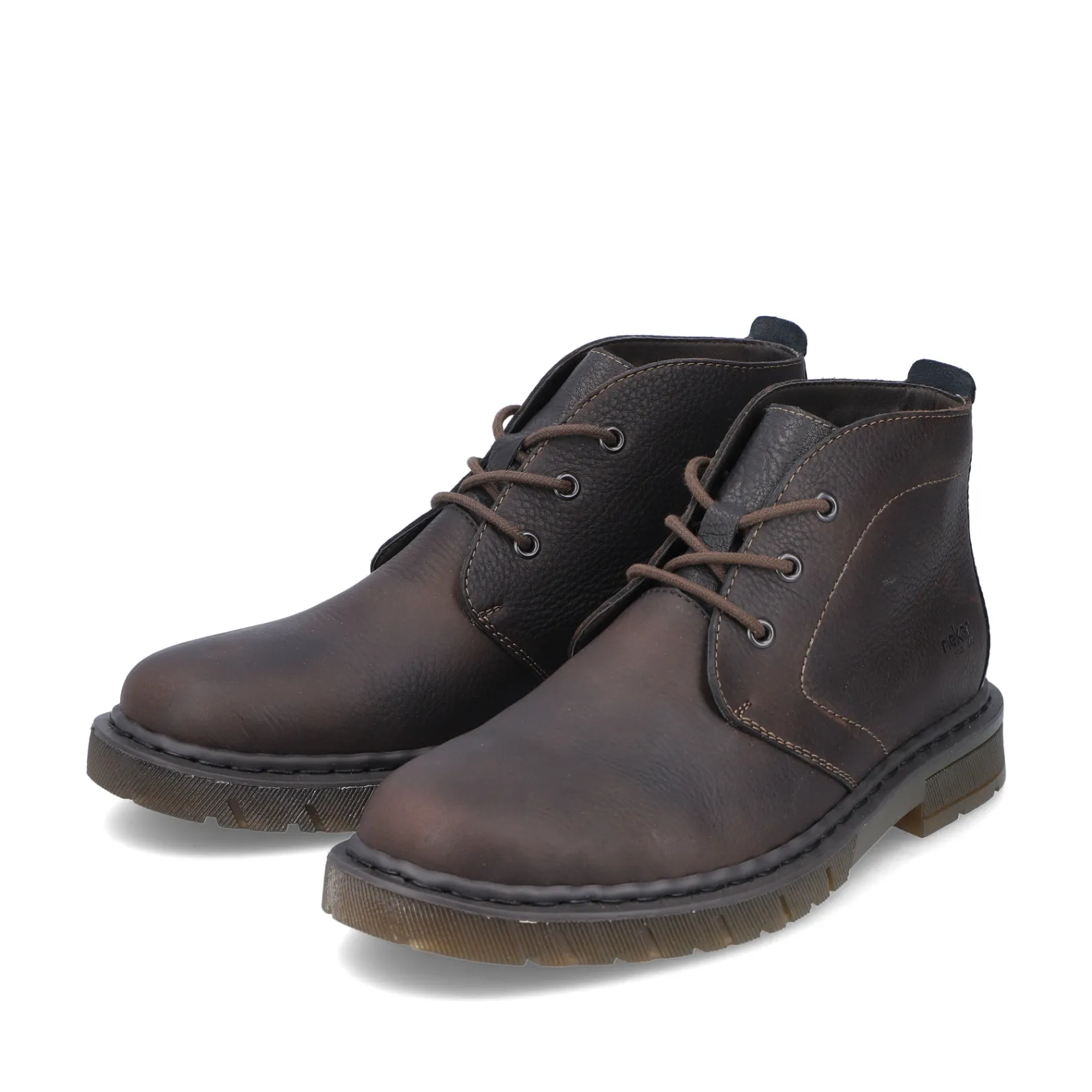 Rieker Boots<Herren Schnürstiefel dunkel Braun