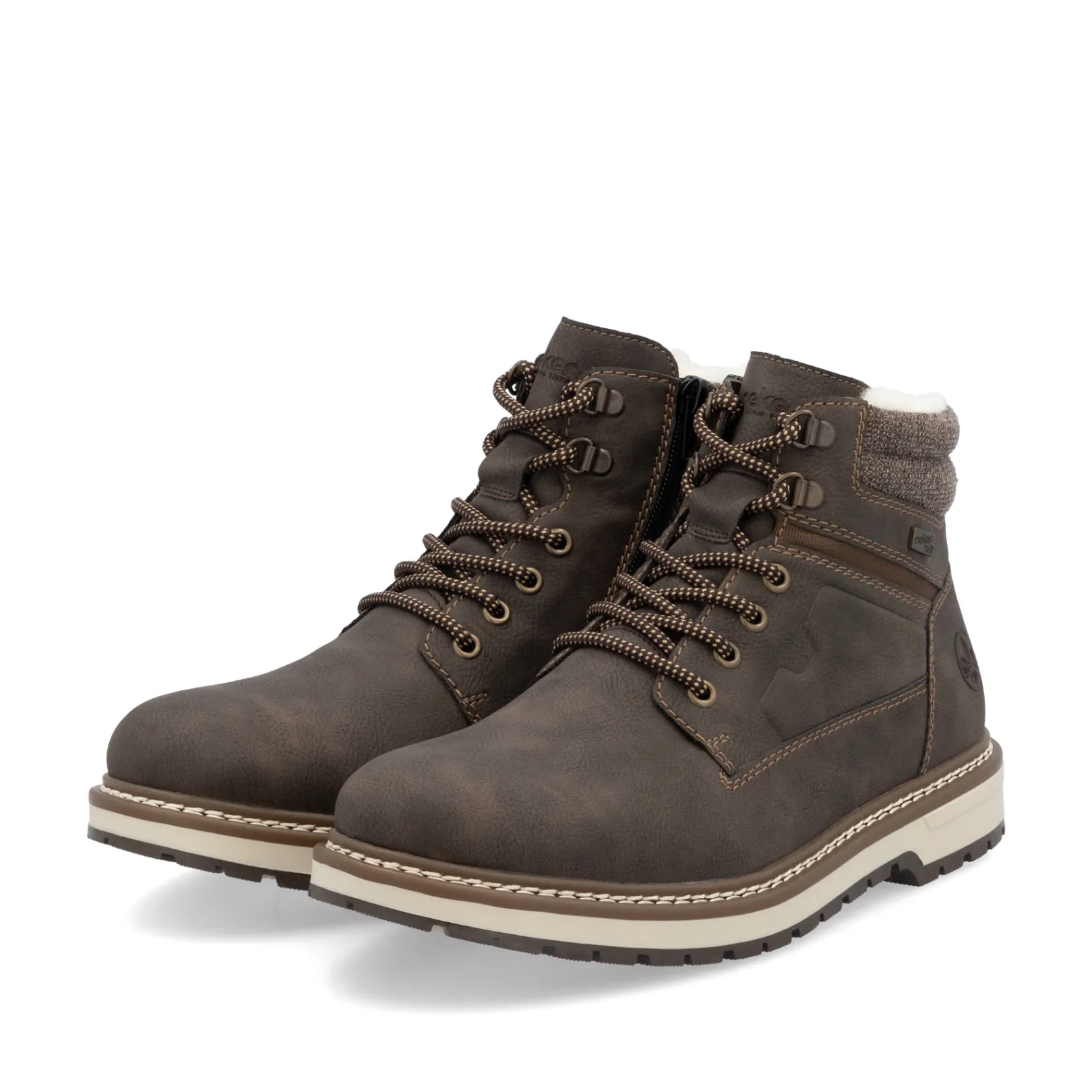 Rieker Boots<Herren Schnürstiefel espresso Braun