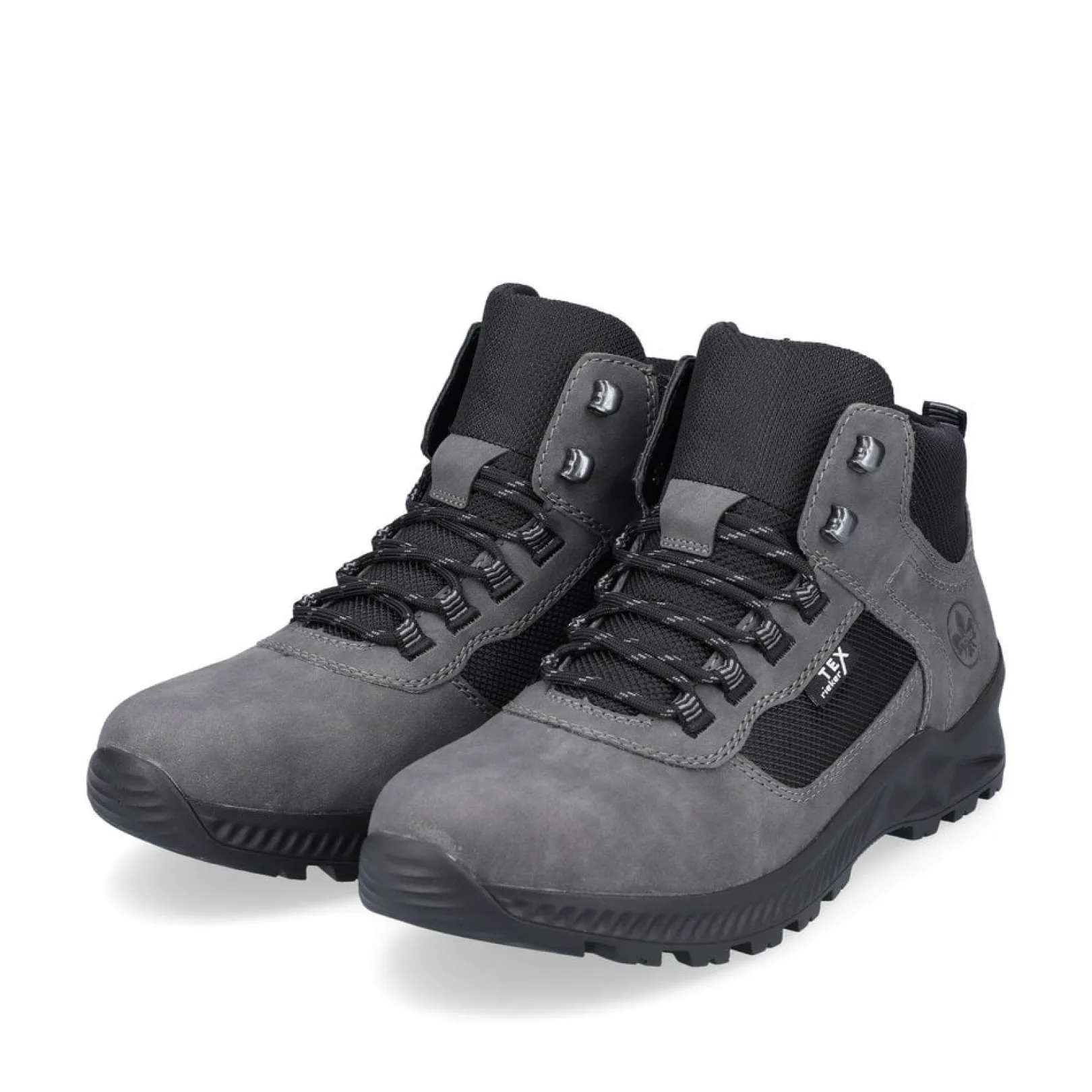 Rieker Boots<Herren Schnürstiefel granit Grau