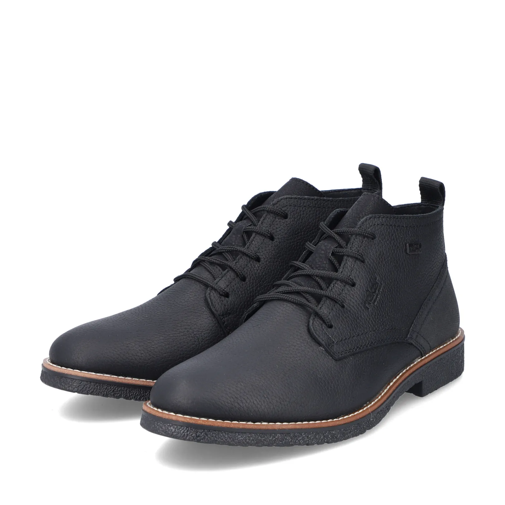 Rieker Boots<Herren Schnürstiefel graphit Schwarz