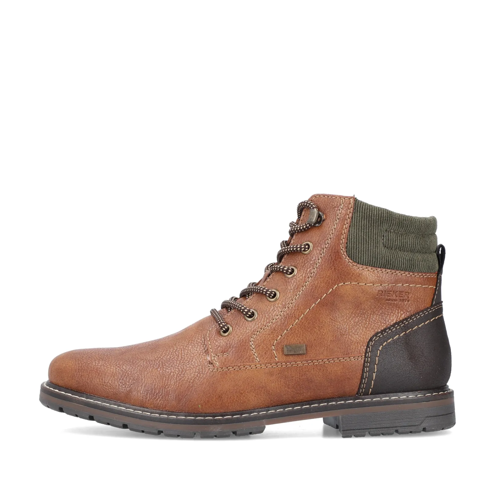 Rieker Boots<Herren Schnürstiefel hell Braun