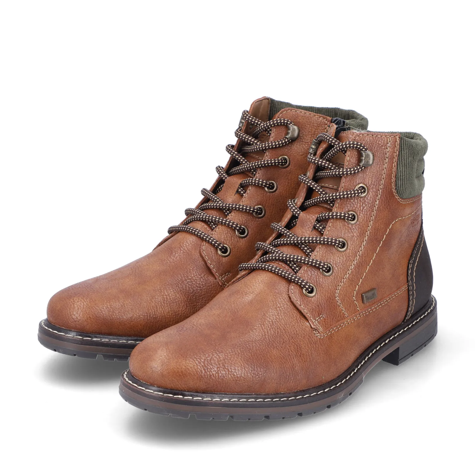 Rieker Boots<Herren Schnürstiefel hell Braun