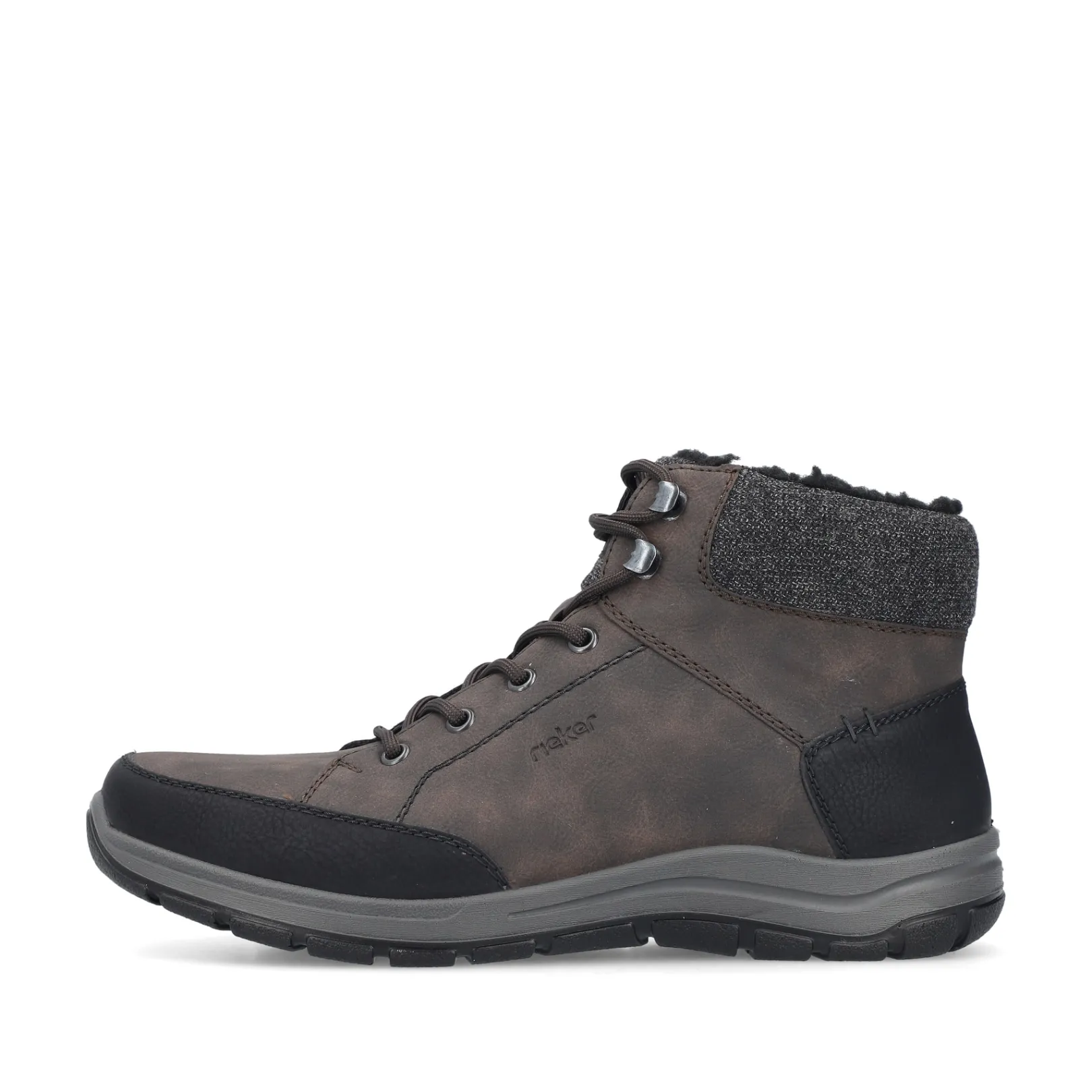 Rieker Boots<Herren Schnürstiefel holz Braun