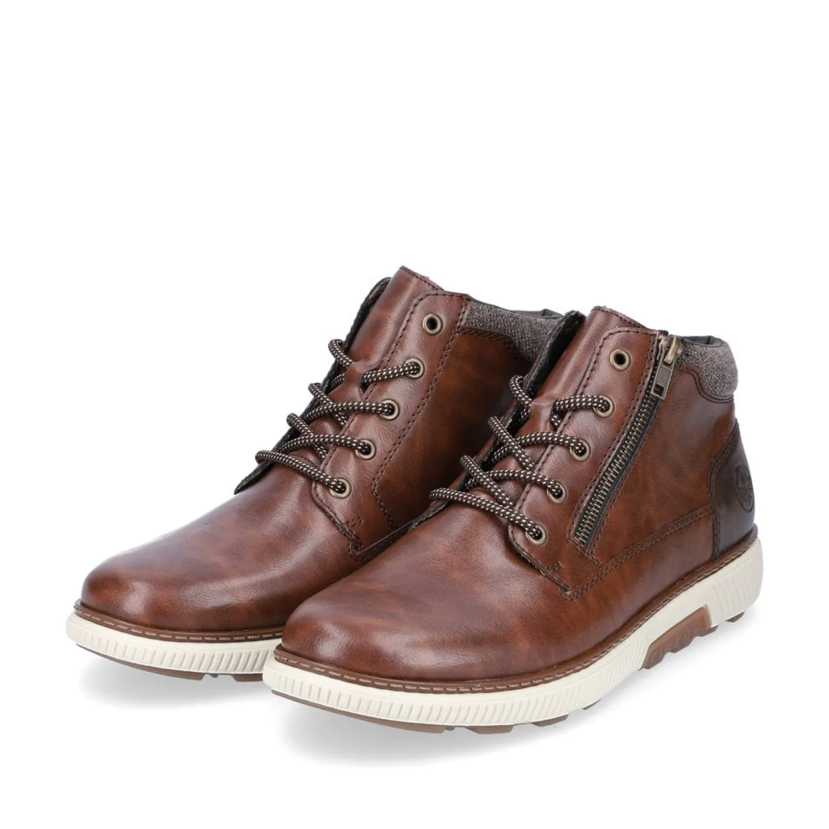 Rieker Boots<Herren Schnürstiefel kaffee Braun