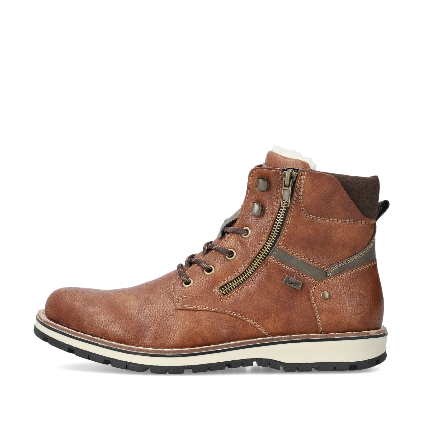 Rieker Boots<Herren Schnürstiefel karamell Braun