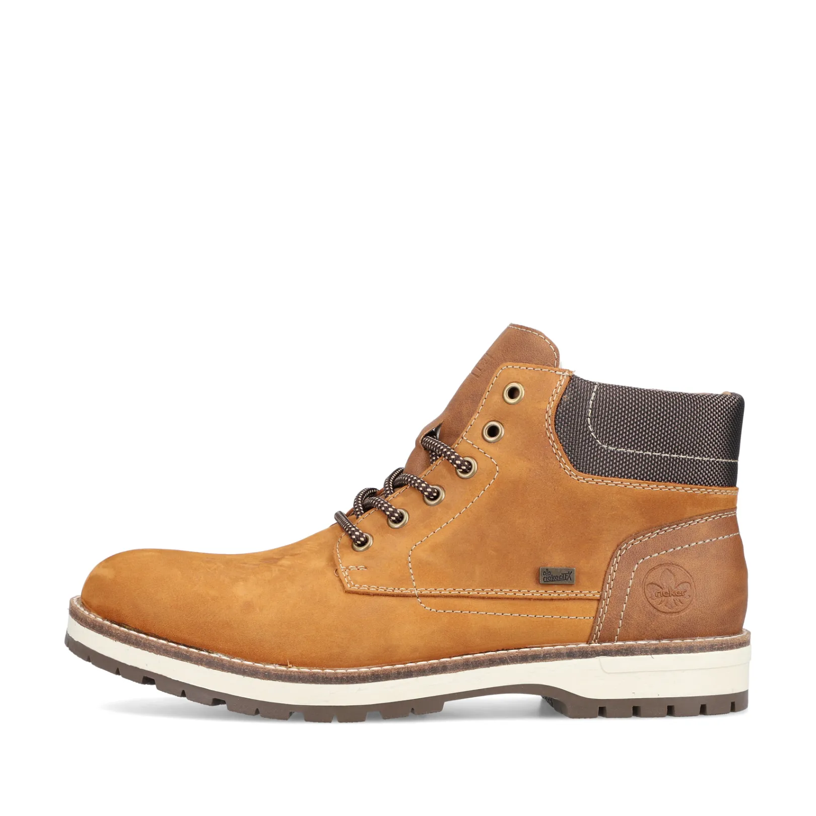 Rieker Boots<Herren Schnürstiefel karamell Braun