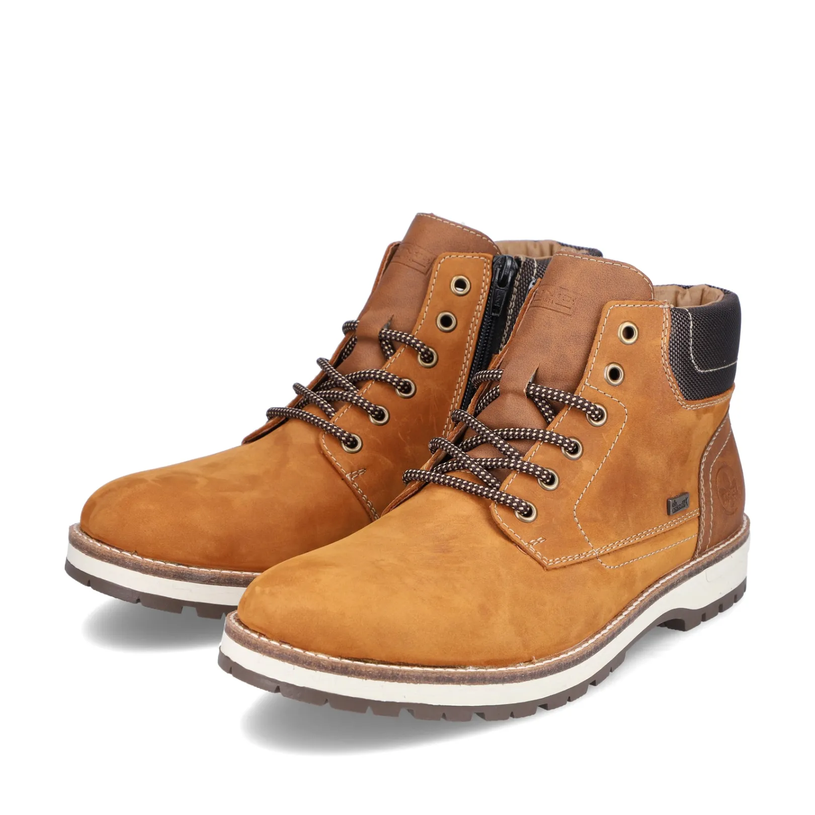 Rieker Boots<Herren Schnürstiefel karamell Braun