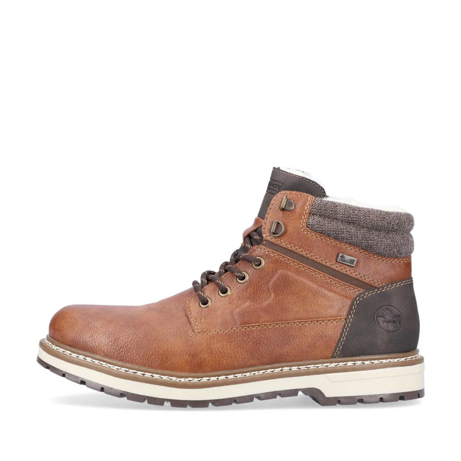 Rieker Boots<Herren Schnürstiefel kastanien Braun