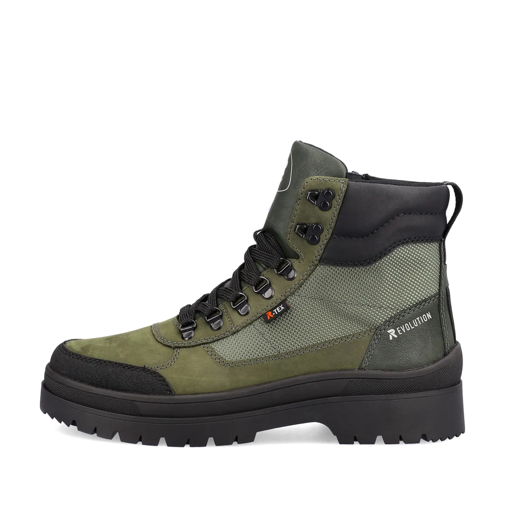 Rieker Boots<Herren Schnürstiefel khaki Grün