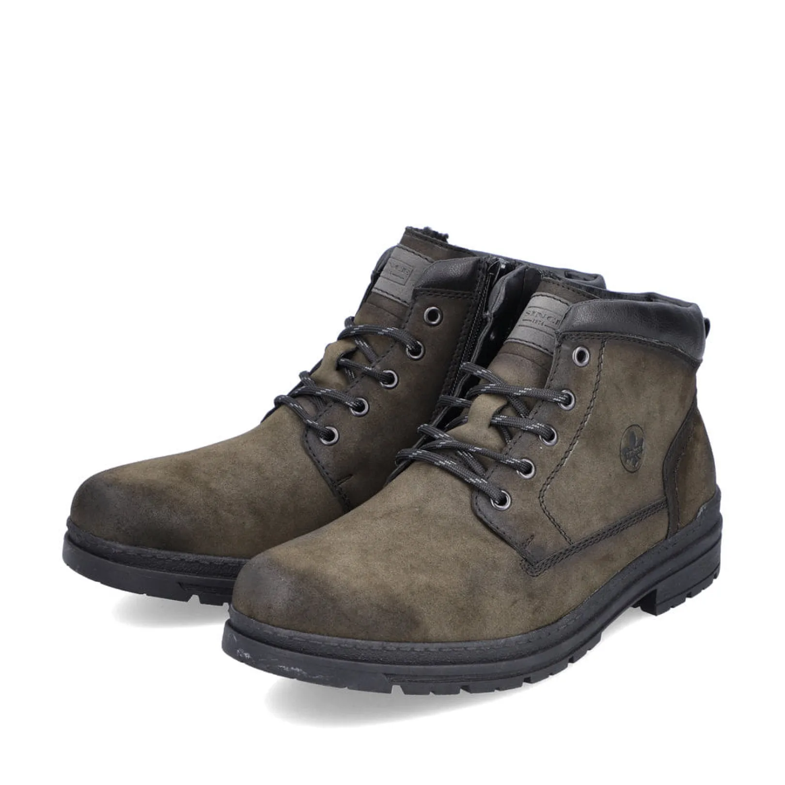 Rieker Boots<Herren Schnürstiefel khaki Grün