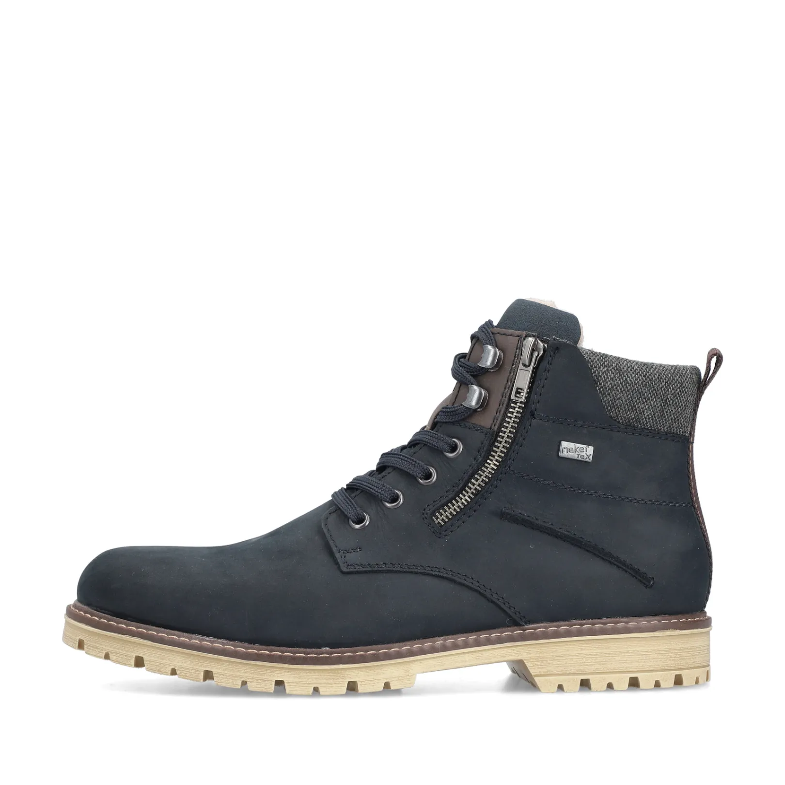 Rieker Boots<Herren Schnürstiefel marine Blau