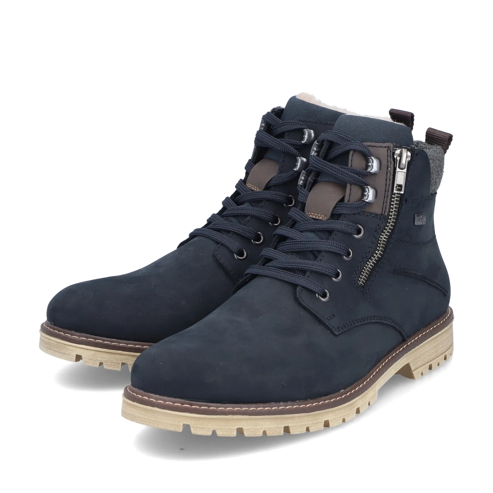 Rieker Boots<Herren Schnürstiefel marine Blau