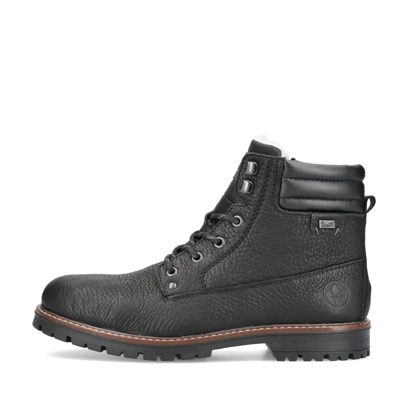 Rieker Boots<Herren Schnürstiefel mitternachts Schwarz