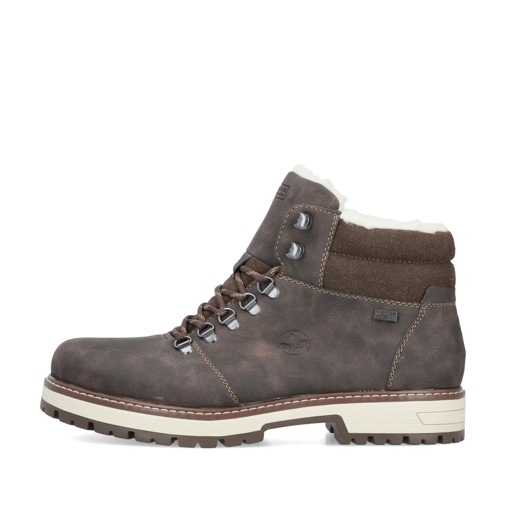 Rieker Boots<Herren Schnürstiefel mokka Braun