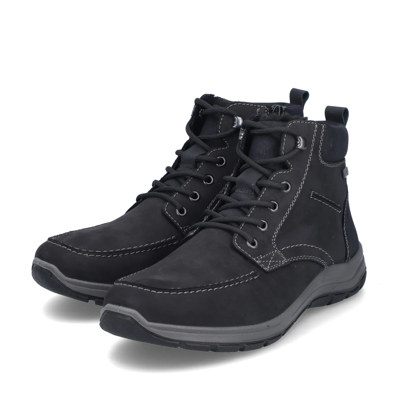 Rieker Boots<Herren Schnürstiefel nacht Schwarz