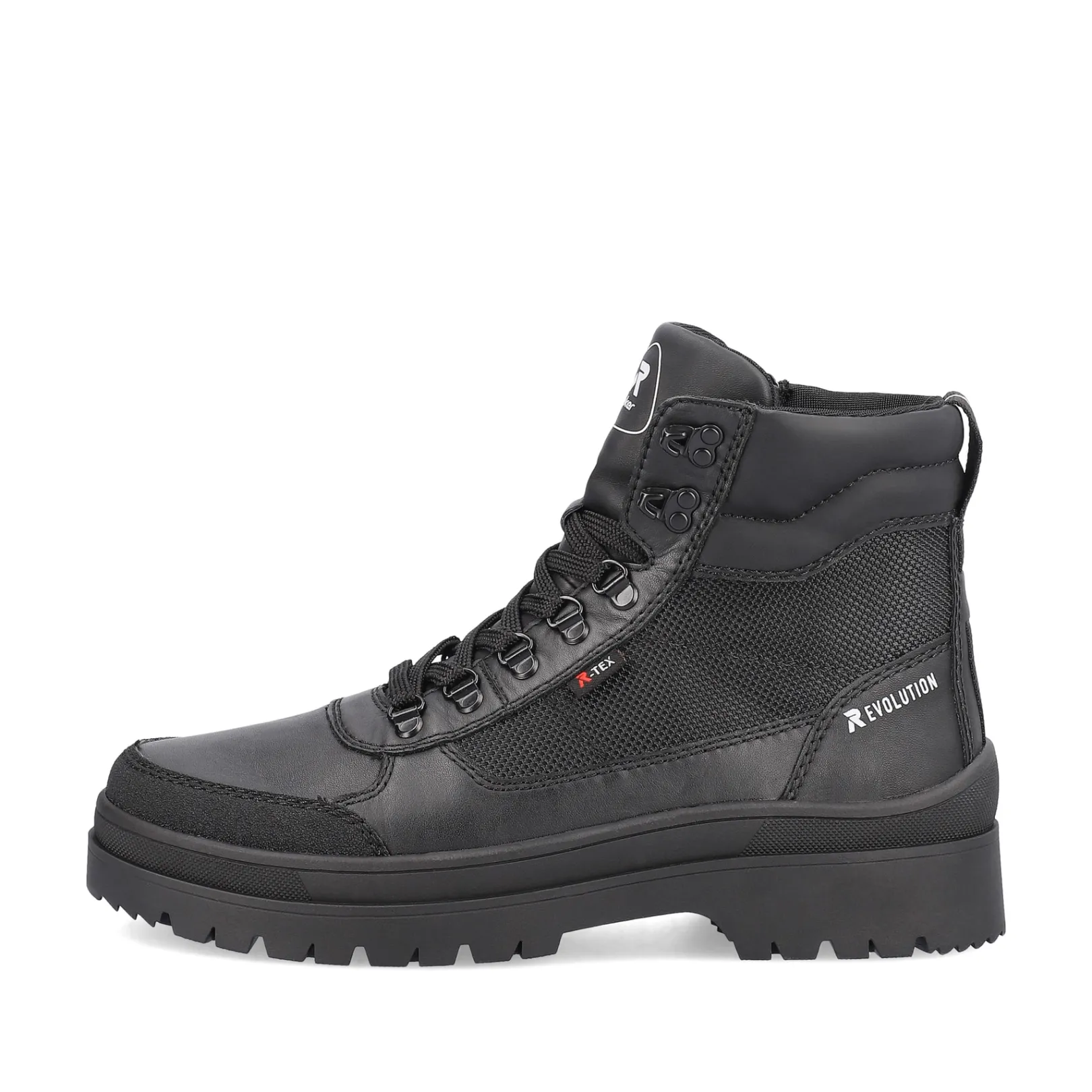 Rieker Boots<Herren Schnürstiefel noir Schwarz