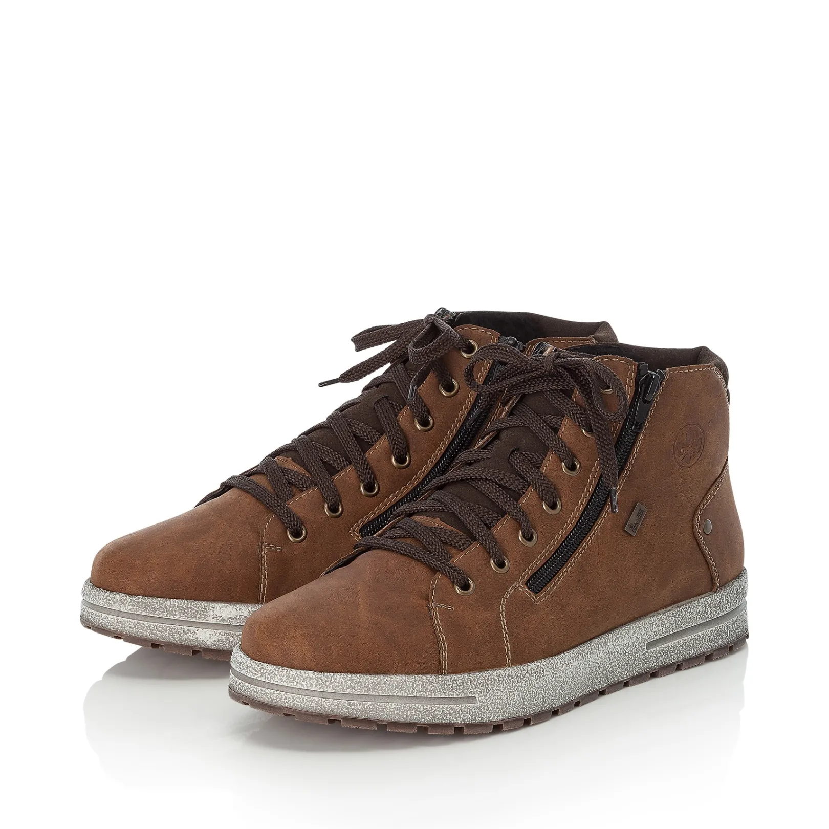 Rieker Boots<Herren Schnürstiefel nougat Braun