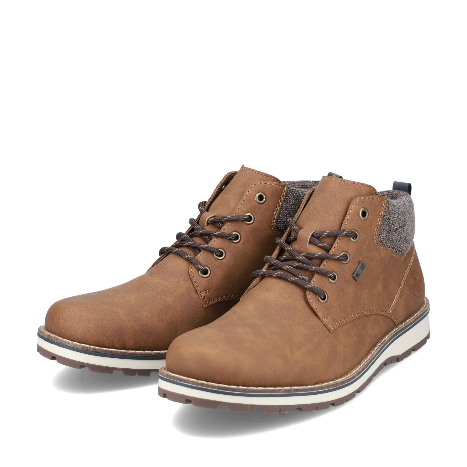 Rieker Boots<Herren Schnürstiefel nougat Braun