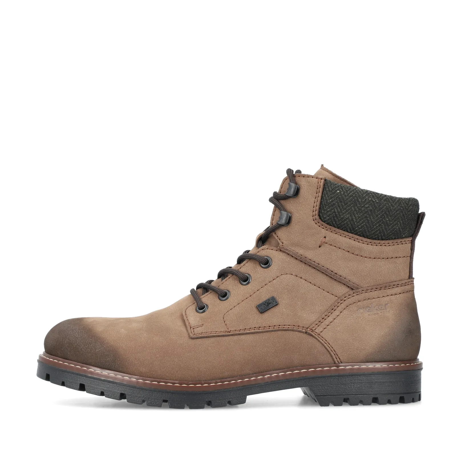 Rieker Boots<Herren Schnürstiefel nuss Braun