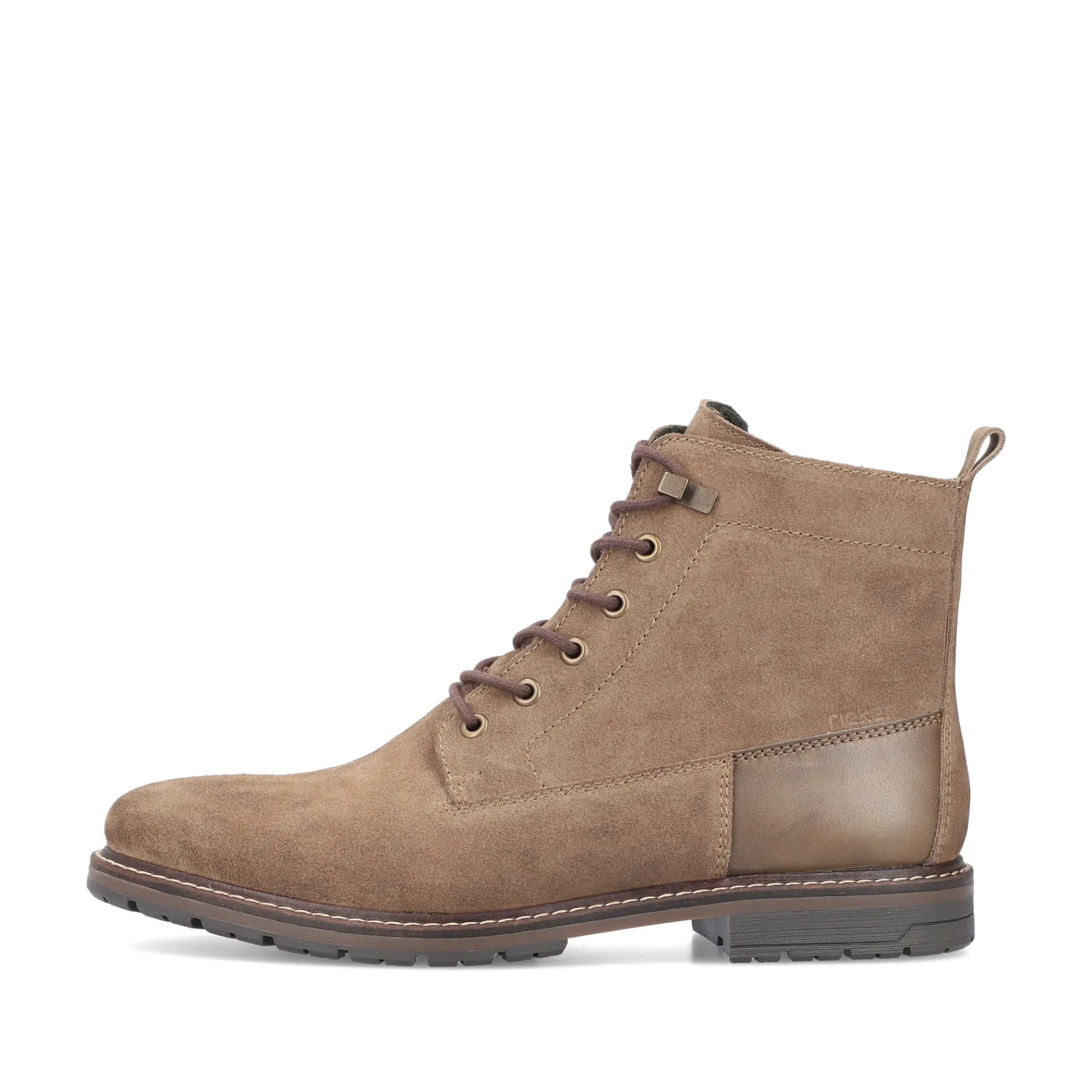 Rieker Boots<Herren Schnürstiefel sand Braun