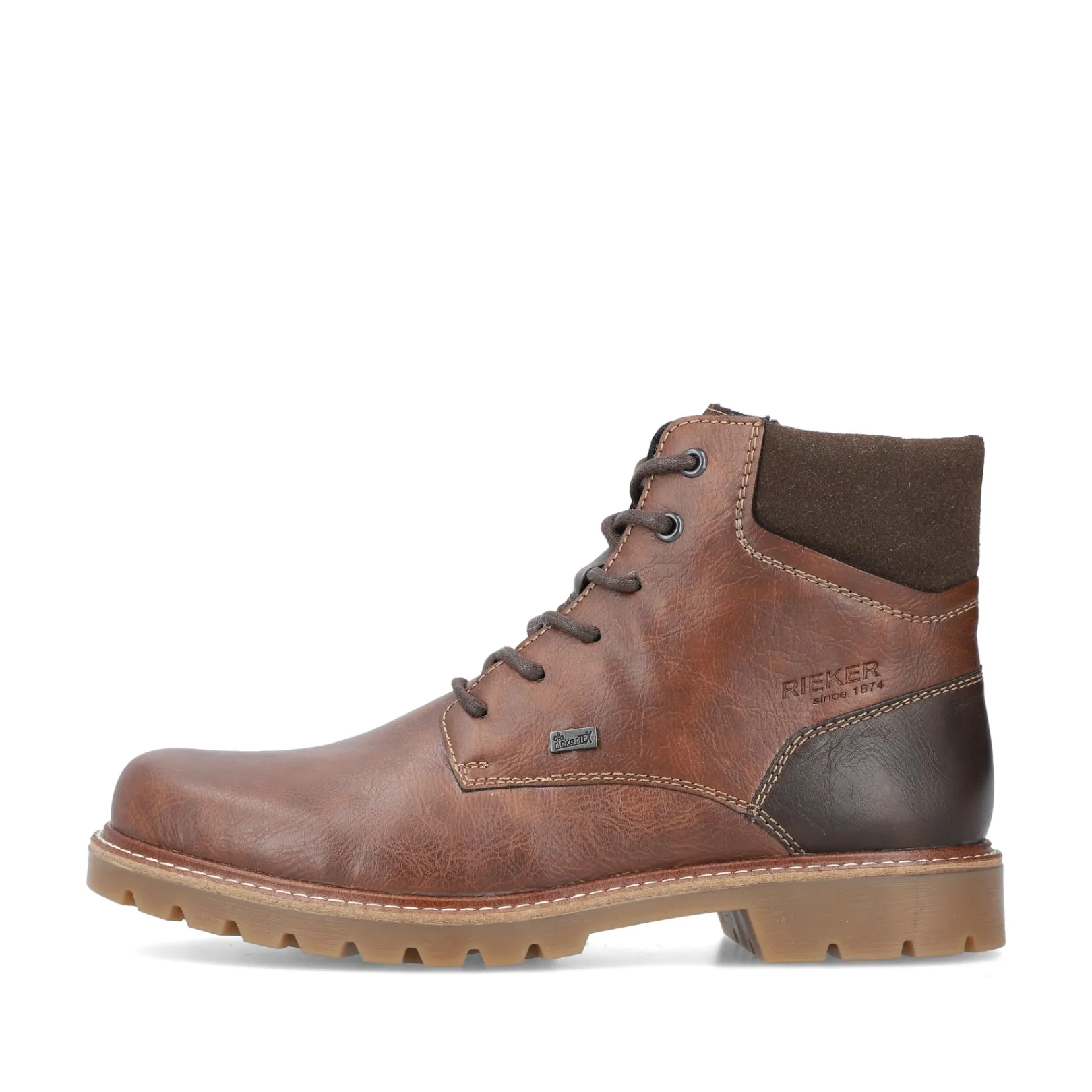 Rieker Boots<Herren Schnürstiefel schoko Braun