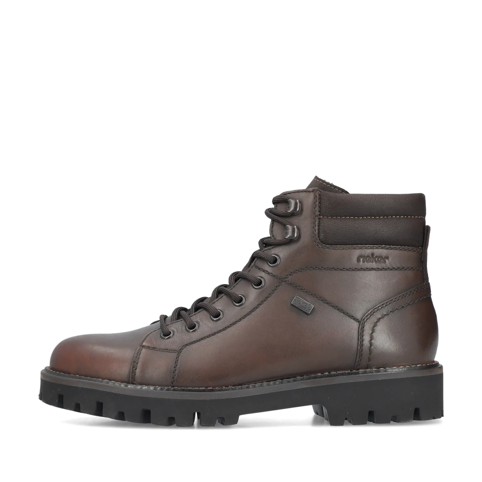 Rieker Boots<Herren Schnürstiefel schoko Braun