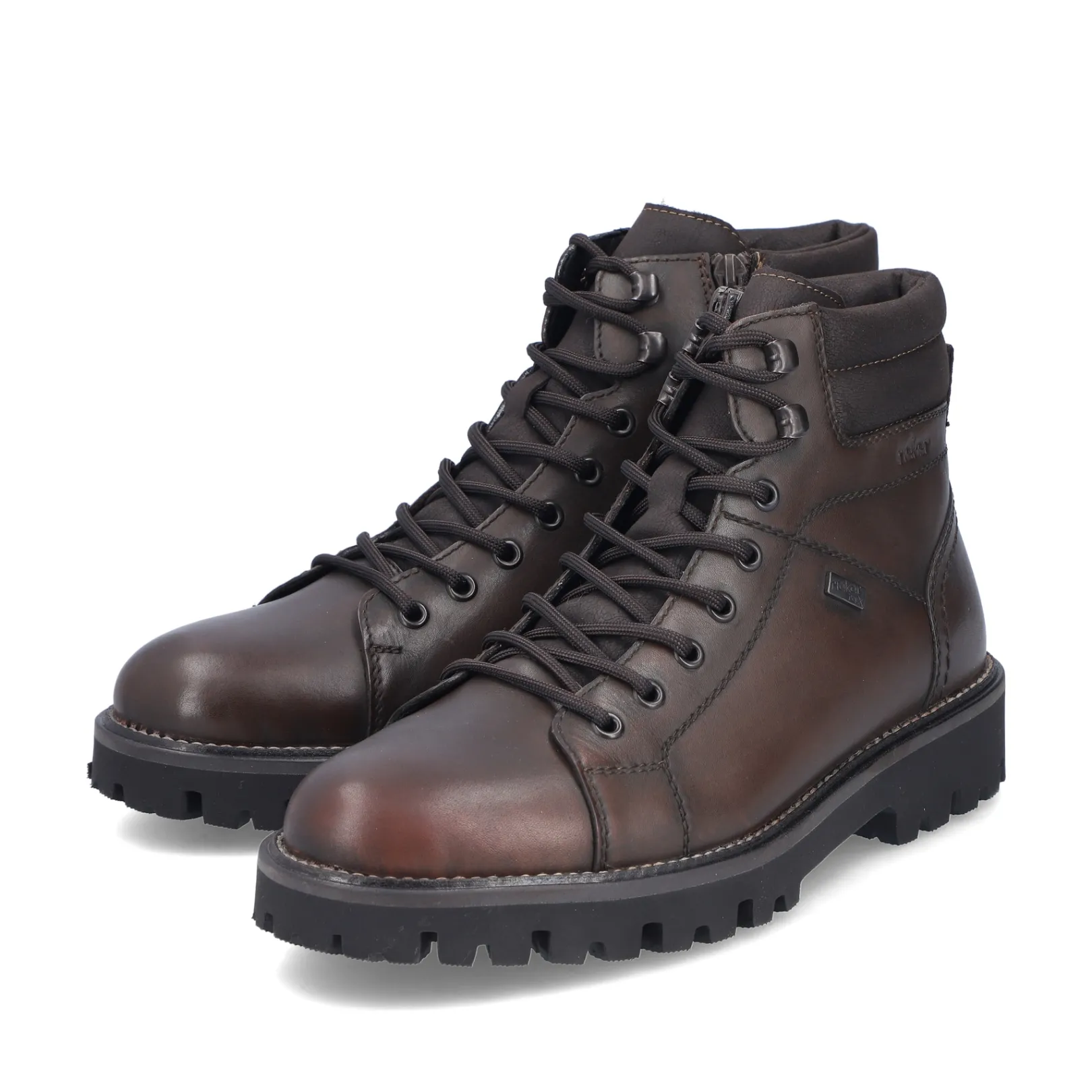 Rieker Boots<Herren Schnürstiefel schoko Braun