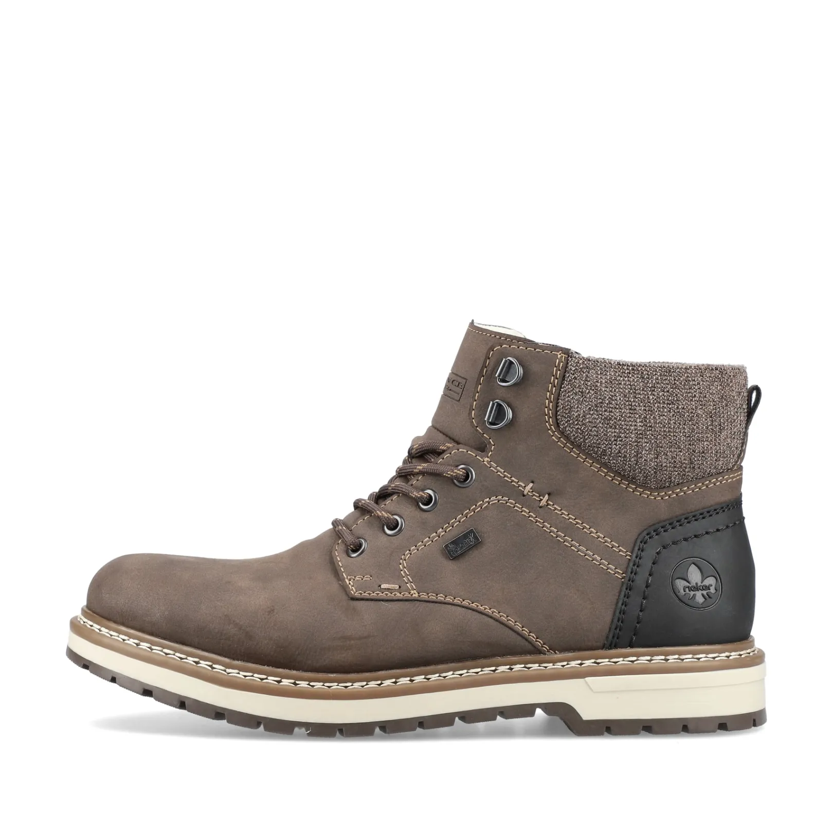 Rieker Boots<Herren Schnürstiefel tabak Braun